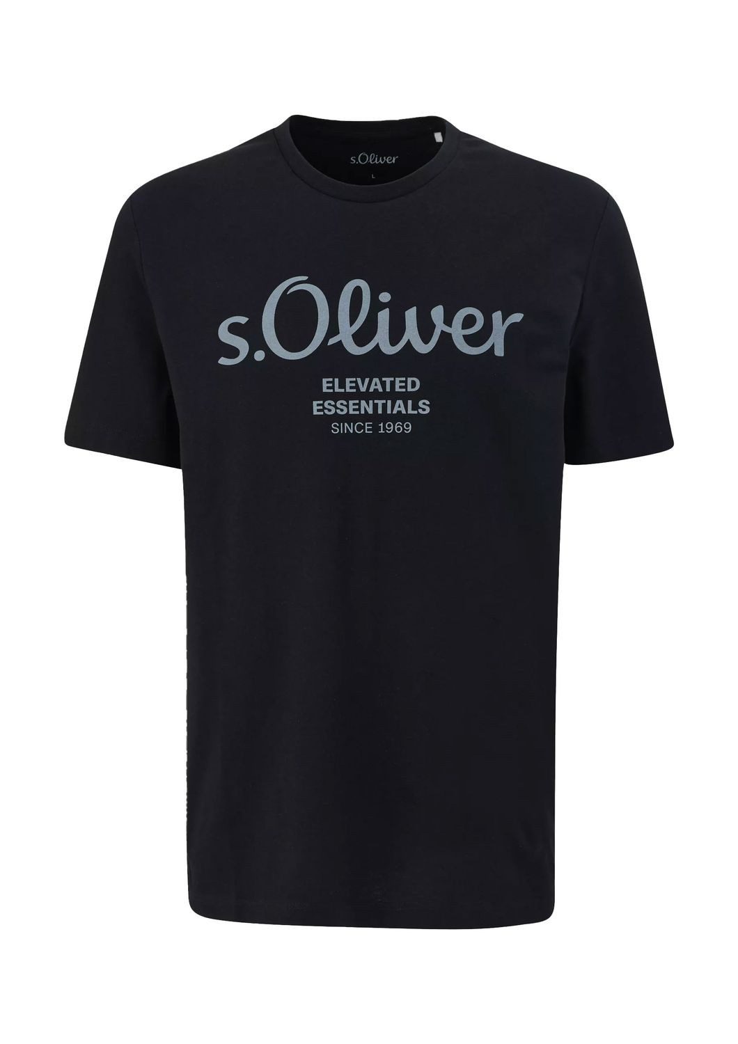 s.Oliver T-Shirt Basic (1-tlg) mit Rundhals-Ausschnitt günstig online kaufen