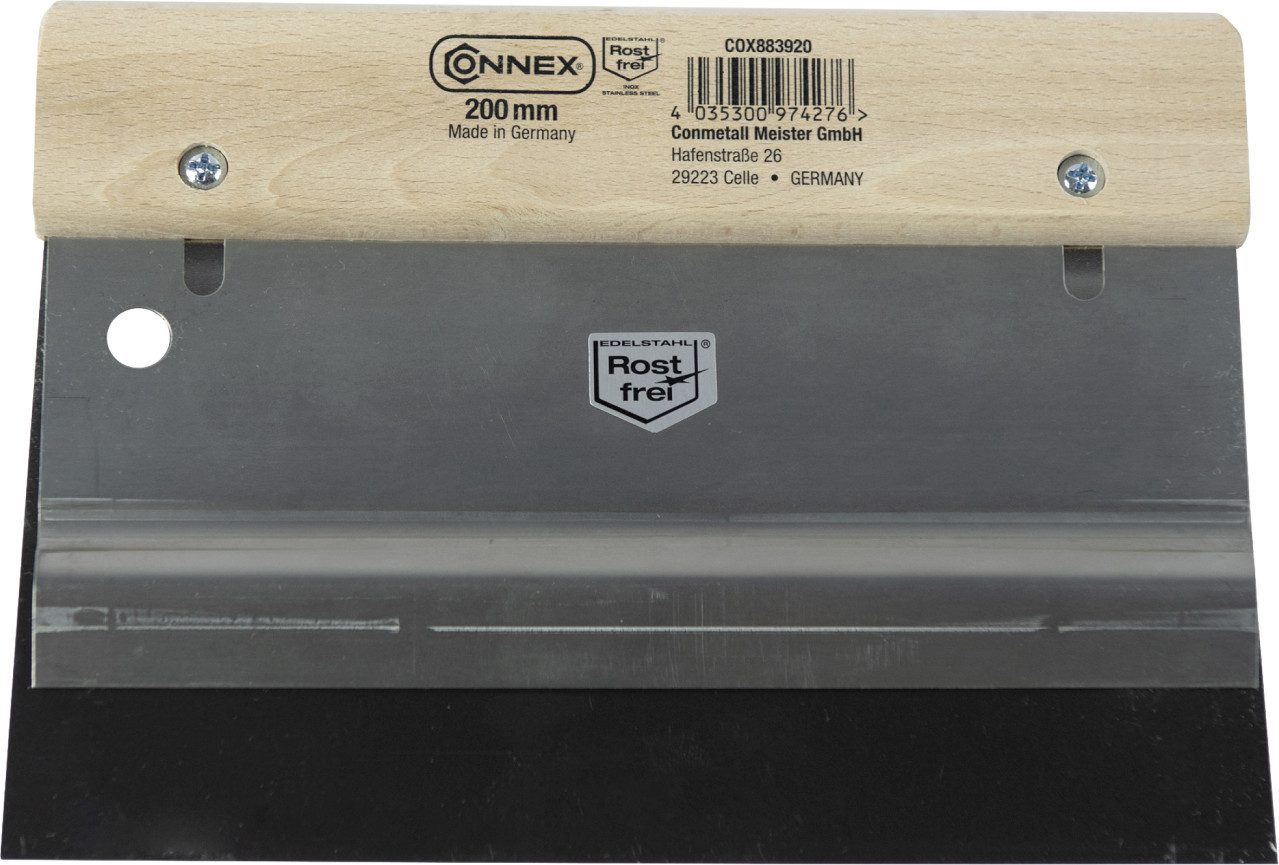Conmetall Stoßspachtel Connex Conmetall Doppelblattspachtel 200 mm