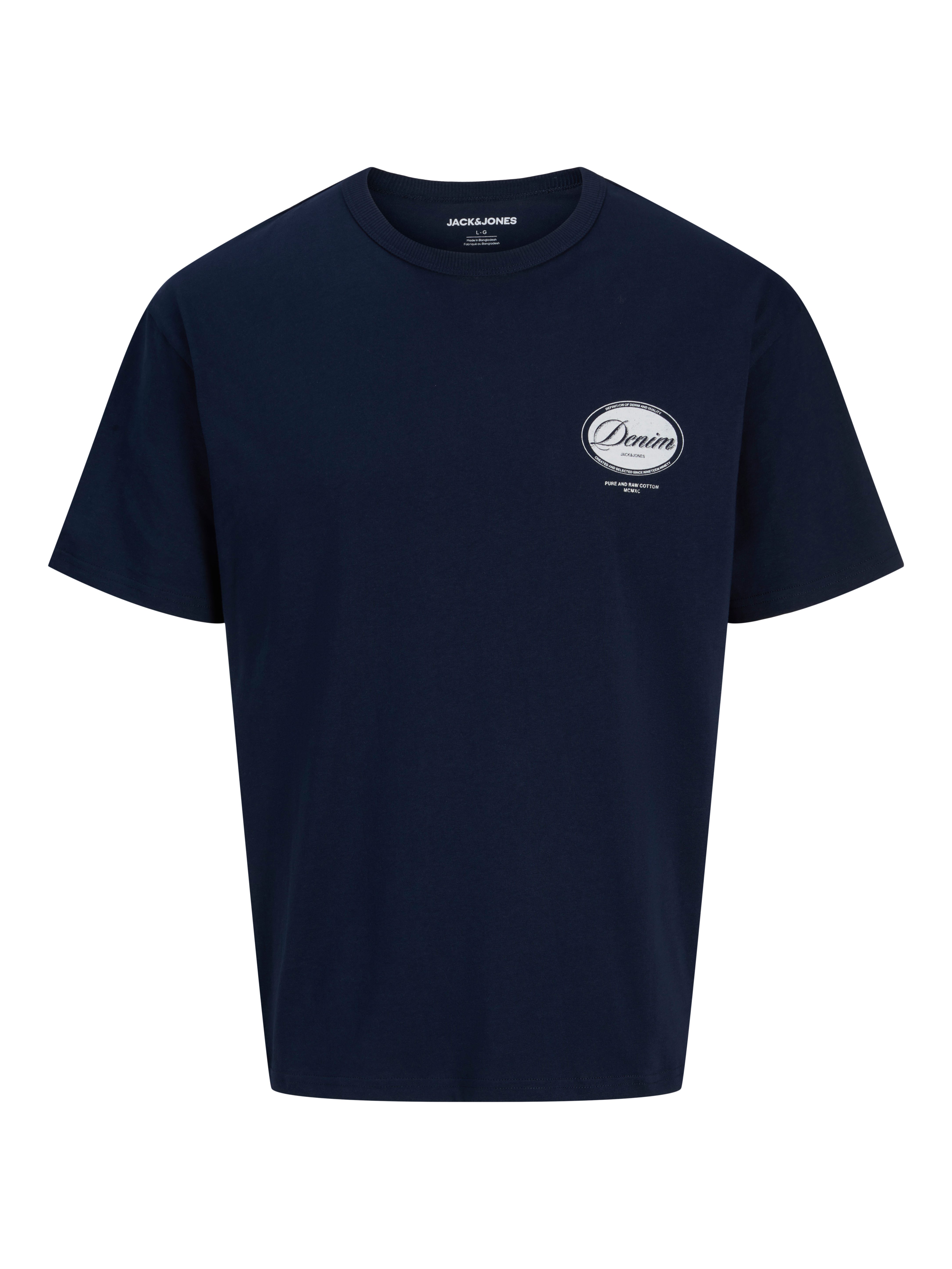 Jack & Jones T-Shirt JJANDREJ TEE SS CREW NECK Baumwolle, regular fit