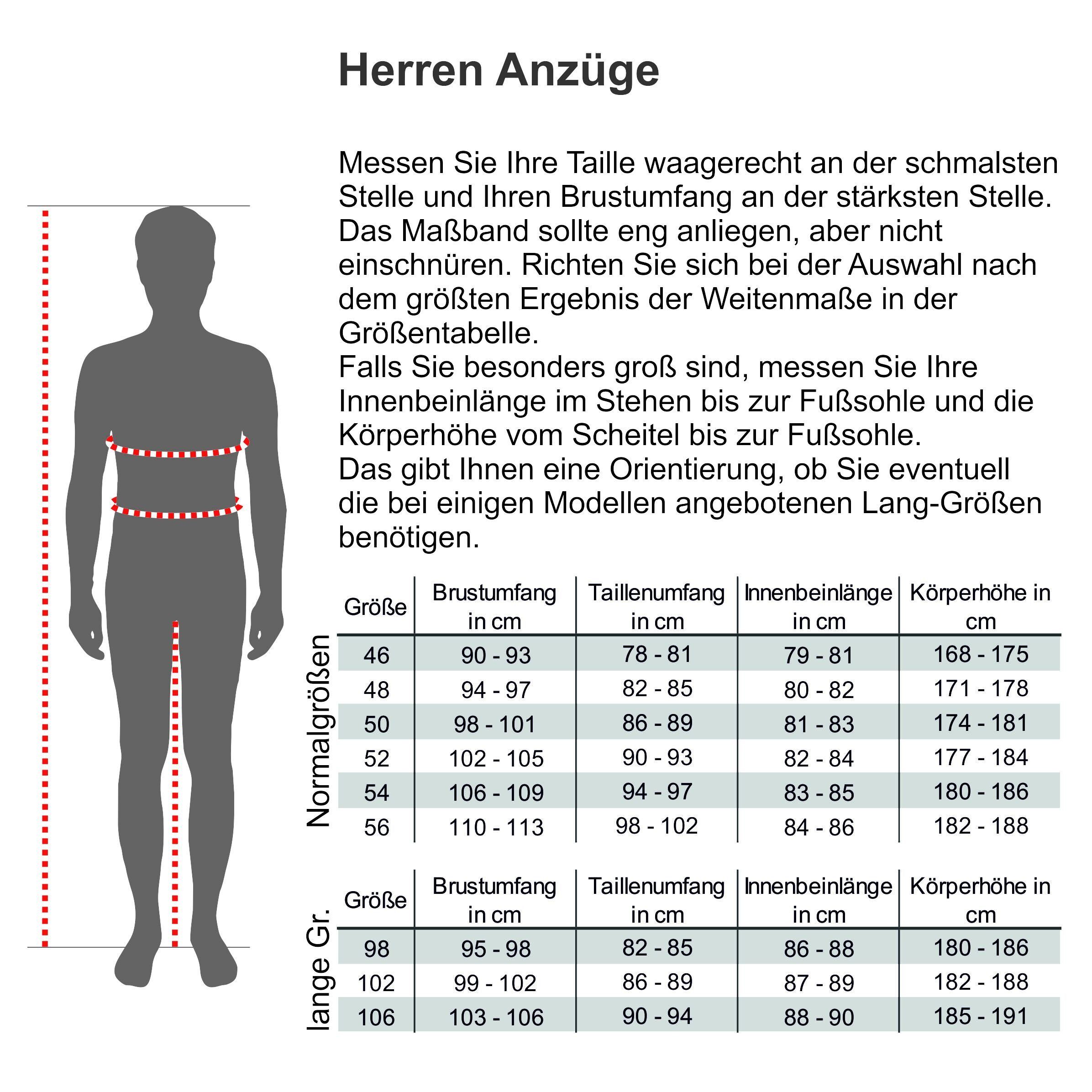 Anzug SteffenKlein (2-tlg) dunkelblau