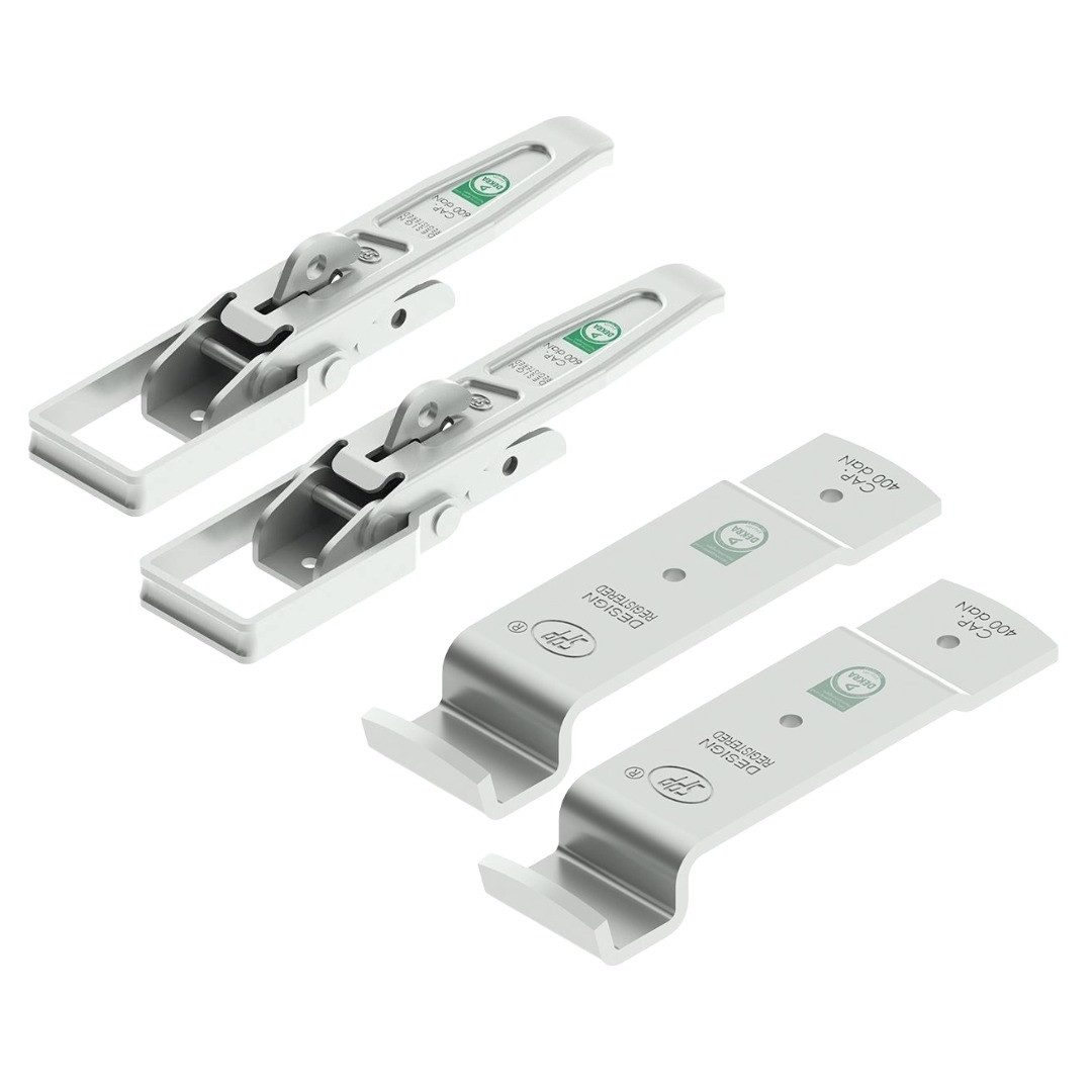 APT Anhänger SPP Exzenterverschluss ZB-01A & Gegenhalter Z-02A – Set – 600 kg – Dek, k.A.