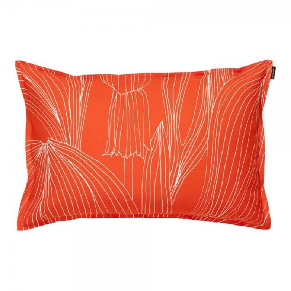 Marimekko Подушкиhülle Подушкиbezug Kukat Puhkeavat Tomato Red White (40x60cm)