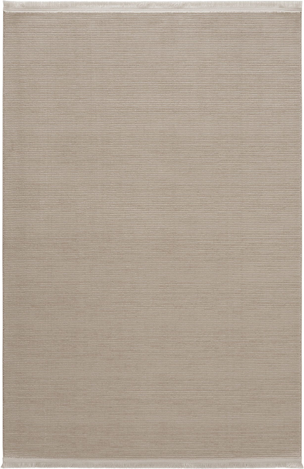 Sehrazat Teppich Diamond 7860, auch als Läufer, rechteckig, Höhe: 8 mm, Kurzflor, Streifen, Viskose, leichter Glanz, mit Fransen, Wohnzimmer