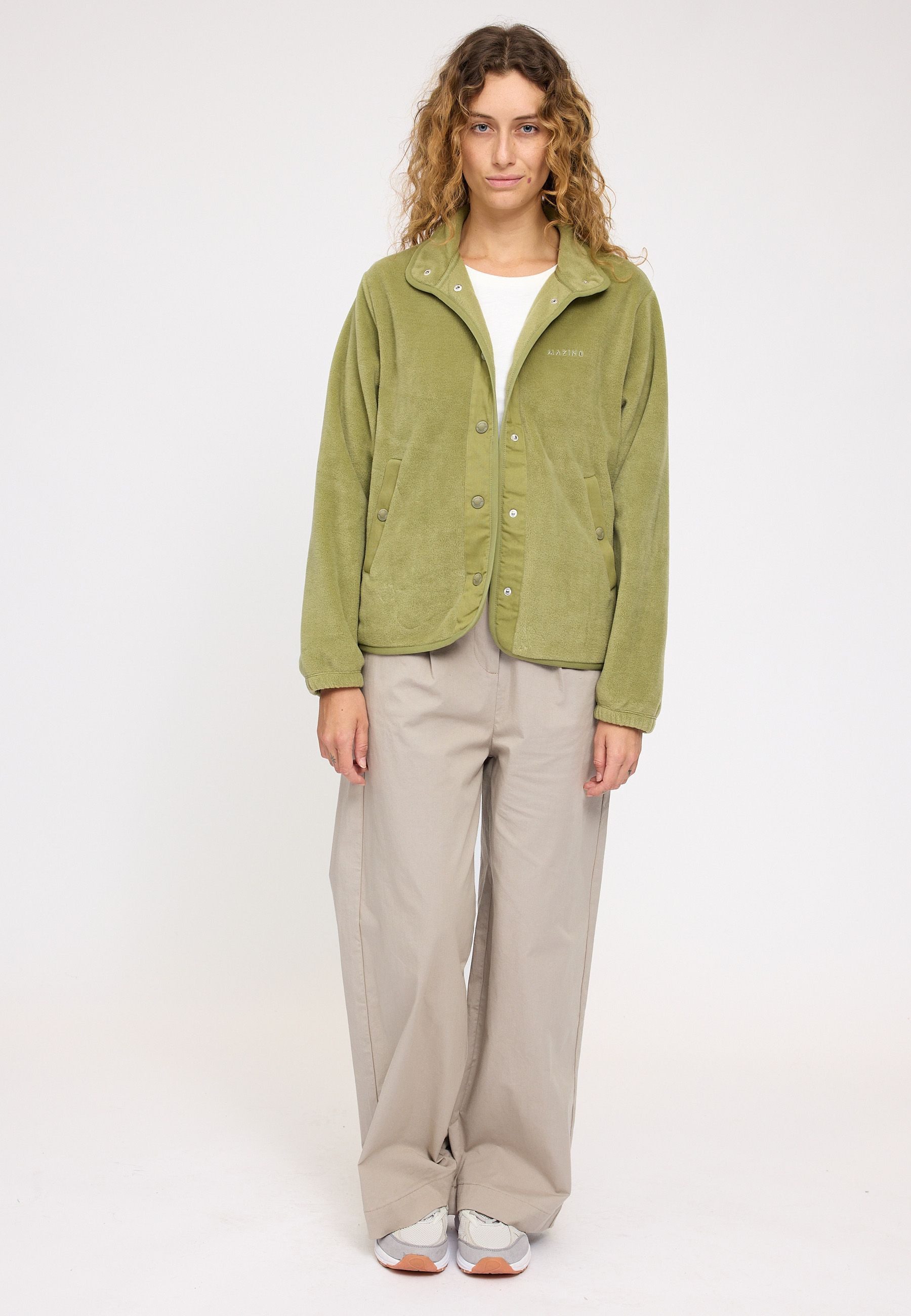 MAZINE Outdoorjacke Loose Fit Fleece