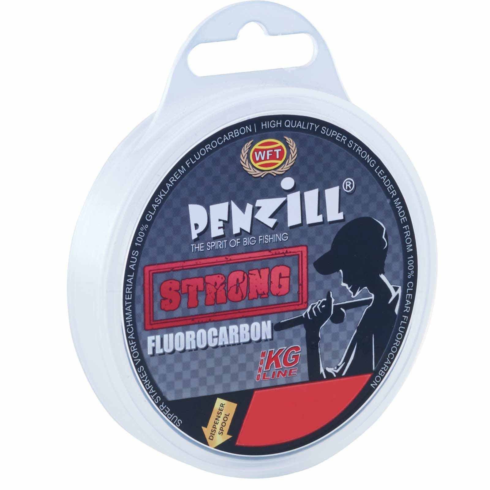 WFT Vorfachschnur, 100 m Länge, WFT Penzill Fluorocarbon Strong 100m 0,30mm 7,3kg Vorfachschnur