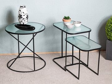HAKU Beistelltisch HAKU Möbel Beistelltisch - schwarzlackiert - H. 50cm