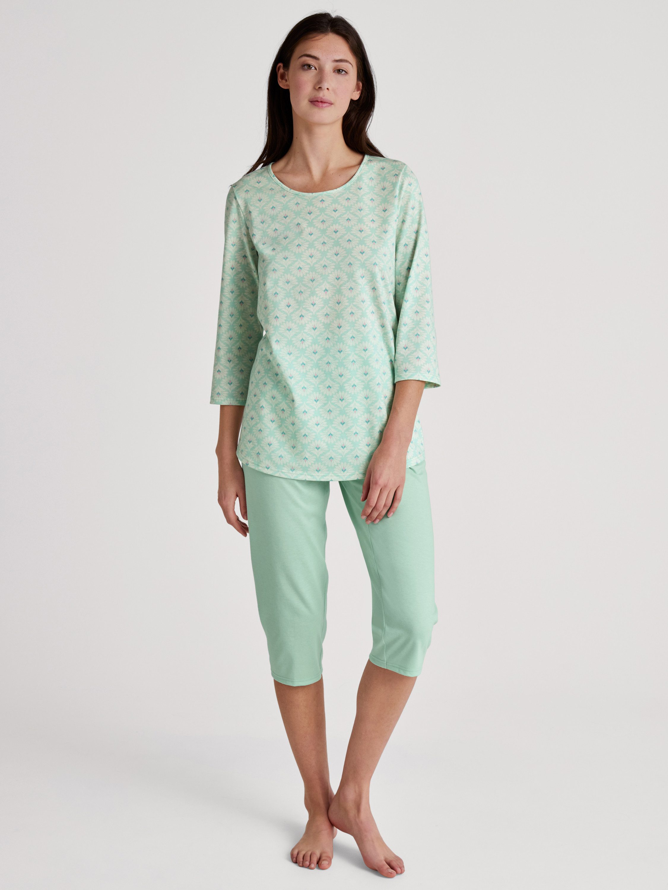 CALIDA Capri-Pyjama Flower Nights Damen (2 günstig online kaufen