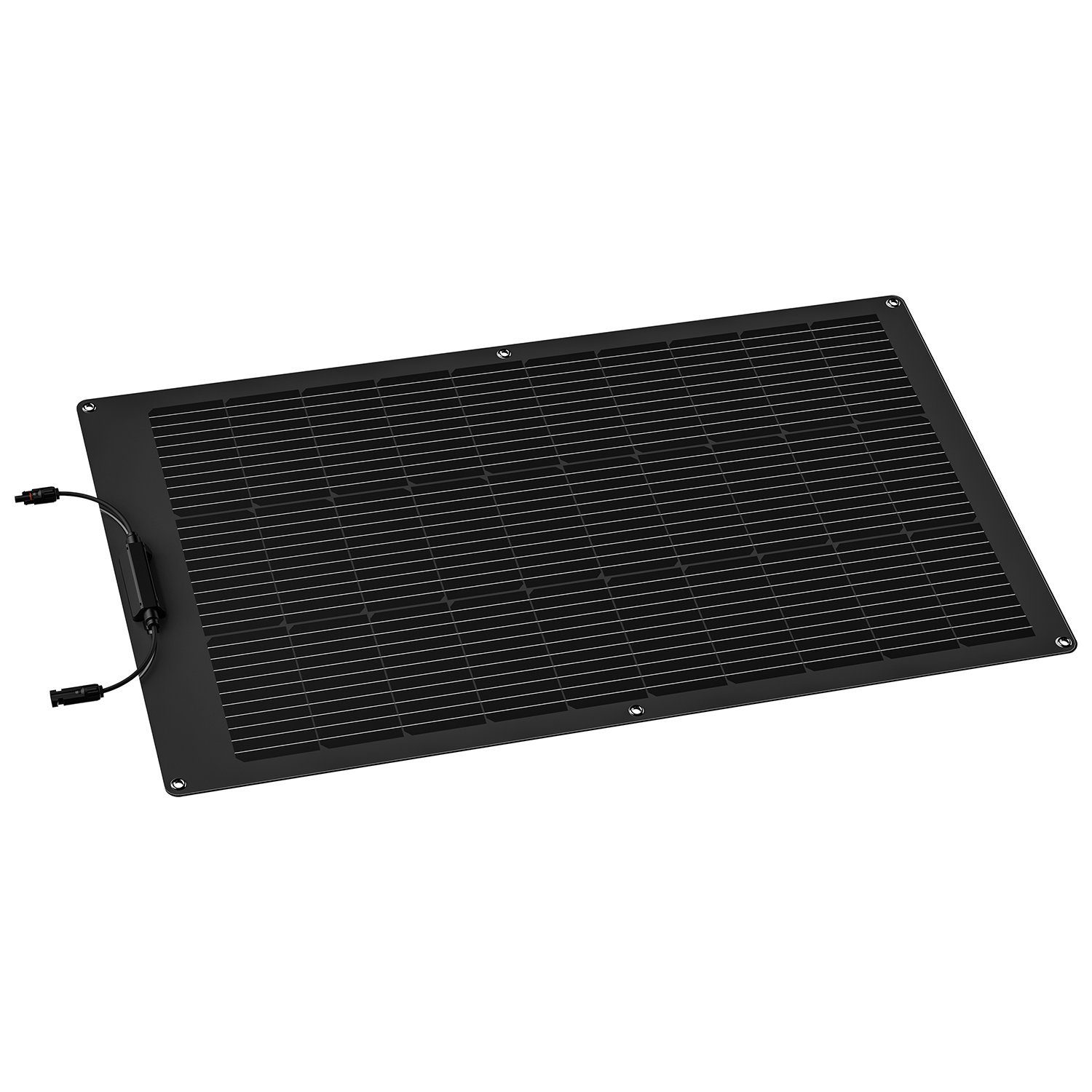 100W - 100 Solaranlage für Solar Balkon Solarmodul Panel W Solarpanel Ecoflow flexibel