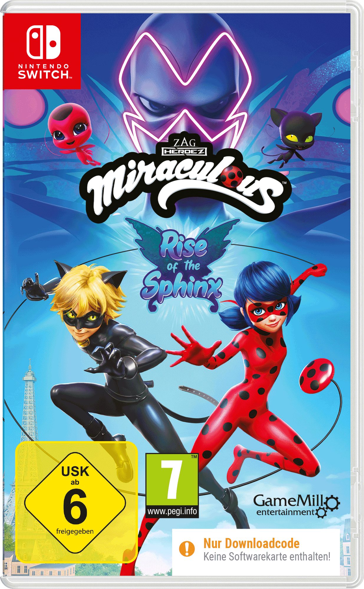Miraculous -Rise of the Sphinx (CIB) [Switch] (Code in a Box), Nintendo Switch