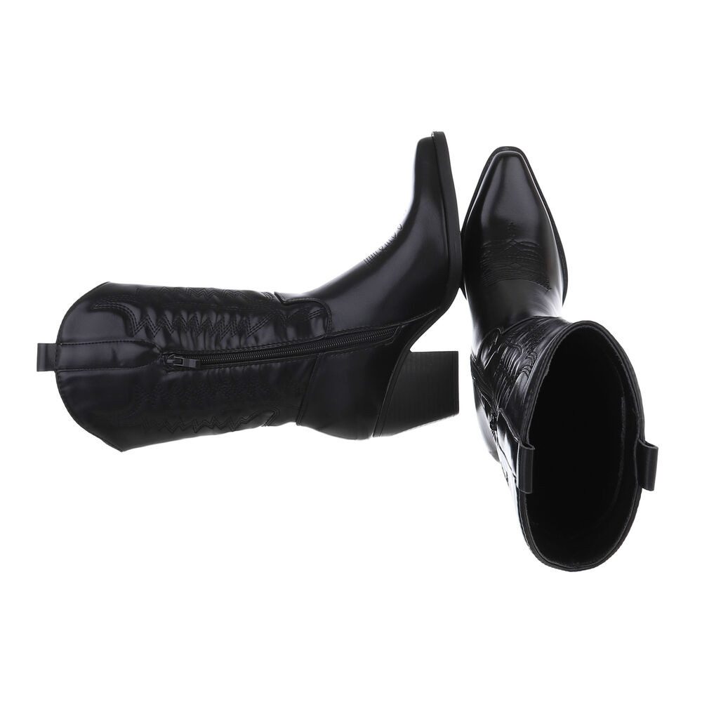 Ital-Design Damen Cowboyboots Western Westernstiefel (87379000) Blockabsatz günstig online kaufen