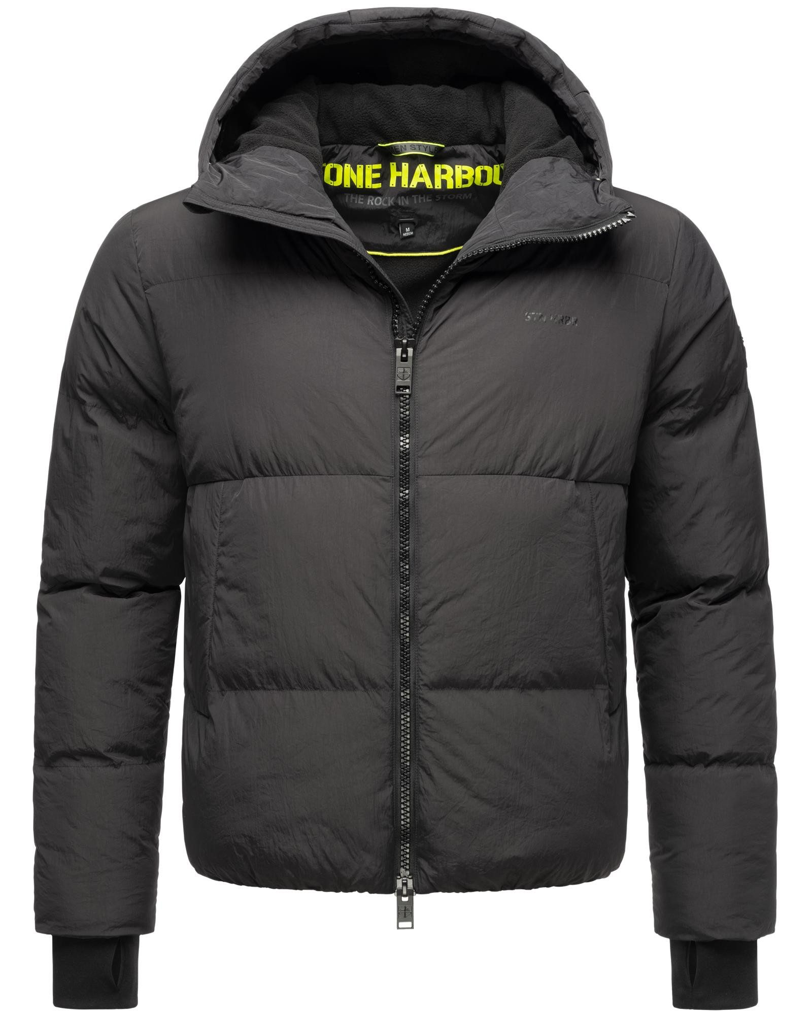 Stone Harbour Steppjacke Tayroos XX Gesteppte Herren Winterjacke mit Kapuze günstig online kaufen