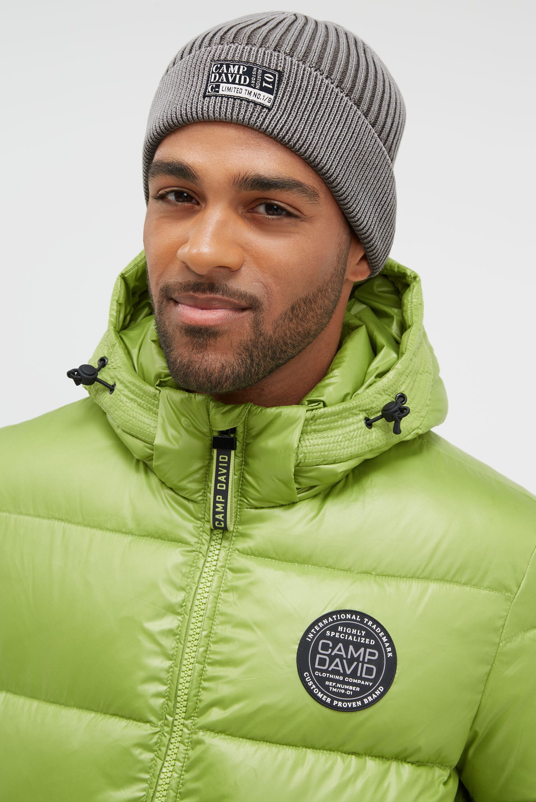 CAMP DAVID Strickmütze aus Baumwolle günstig online kaufen