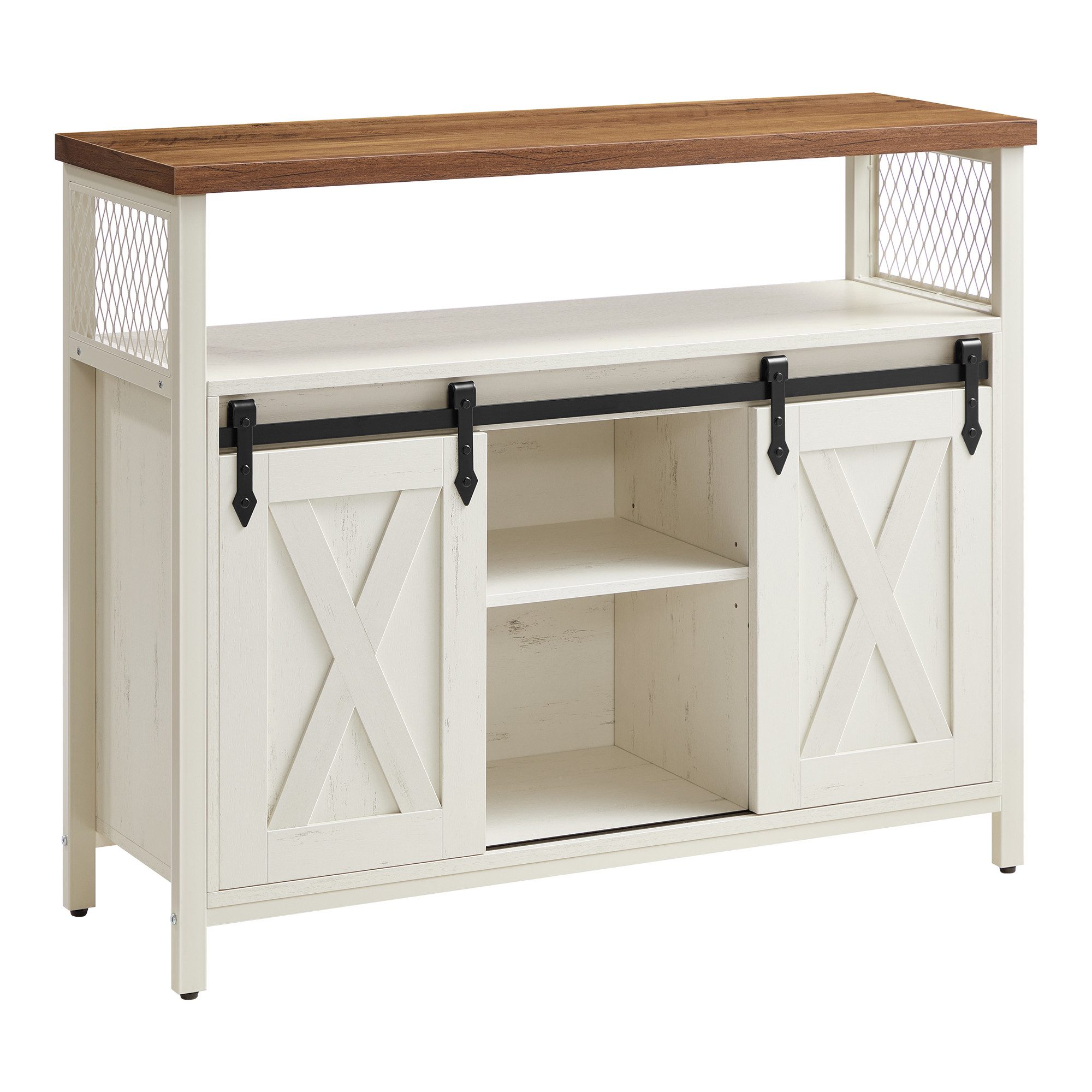 VASAGLE Sideboard Küchenschrank, mit 2 Schiebetüren günstig online kaufen