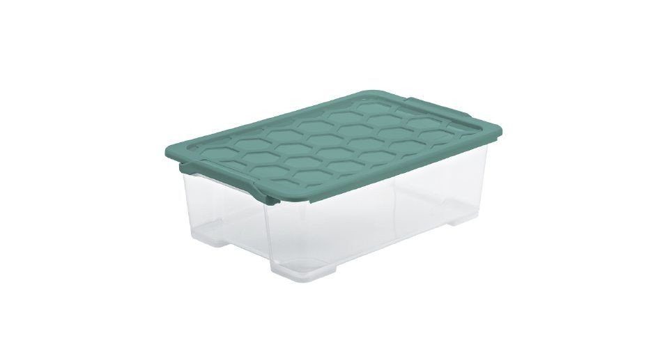Aufbewahrungsbox Rotho Aufbewahrungsbox EVO Safe inkl. Deckel 30 L