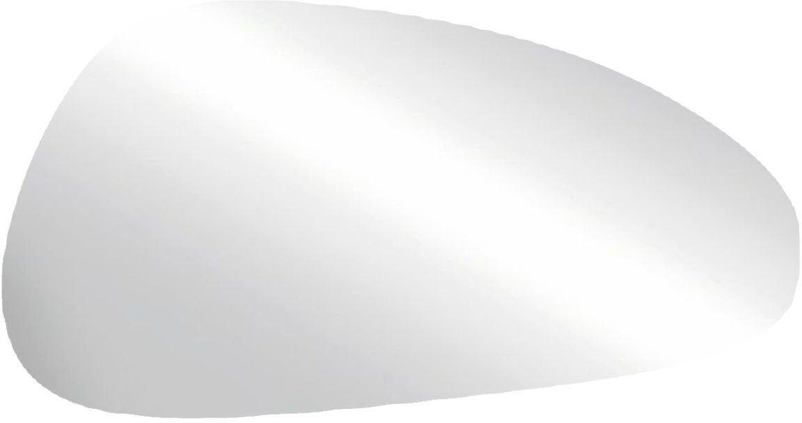 welltime Badspiegel Stone, asymmetrisch, Breite 101 cm, Höhe 67 cm, mit LED Beleuchtung