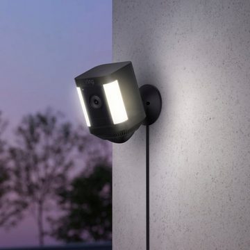 Ring Ring Spotlight Cam Plus, Plug-in - Black - EU Überwachungskamera (Außenbereich)