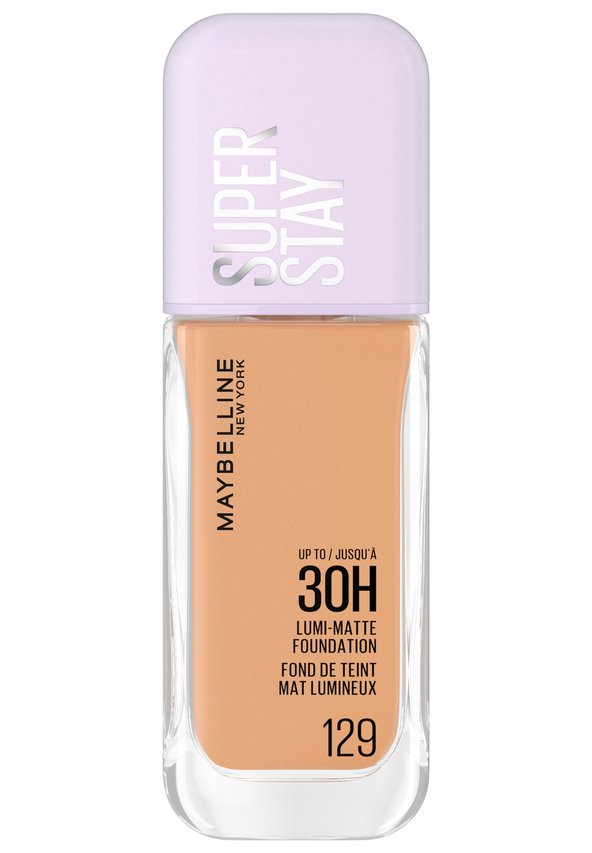 MAYBELLINE NEW YORK Foundation SUPER STAY LUMI MATTE FOUNDATION, mittlere bis hohe Deckkraft, ultra-frisches mattes Finish