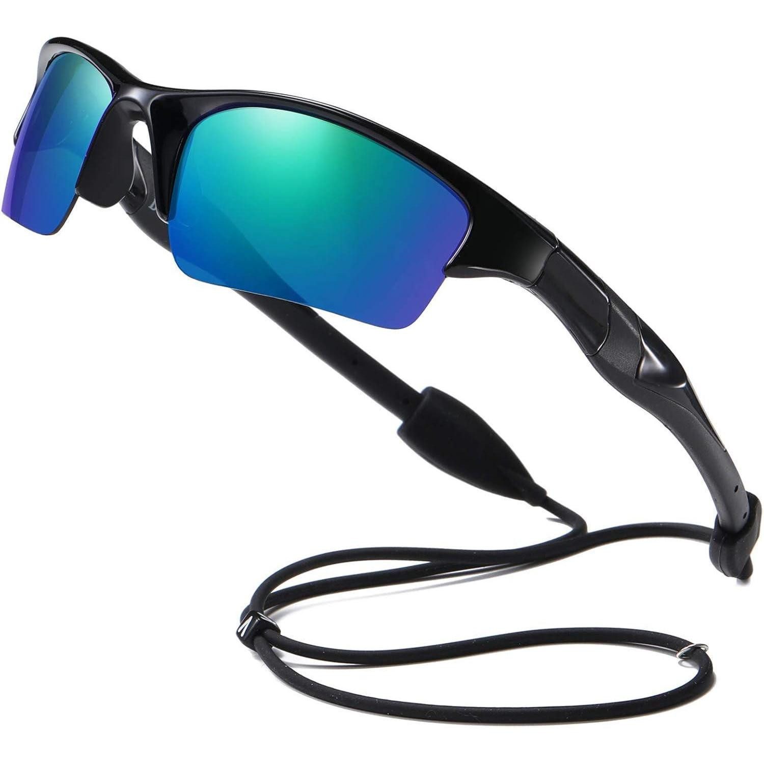 LuxusKollektion Sonnenbrille Kinder Sonnenbrille polarisiert verstellbares Band 4-7 Jahre