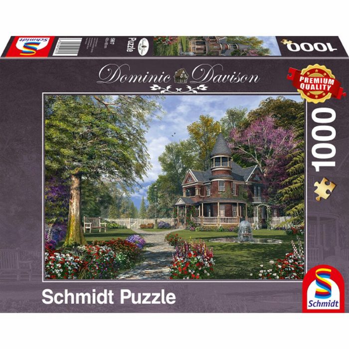Schmidt Spiele Puzzle Herrenhaus mit Türmchen 1000 Puzzleteile