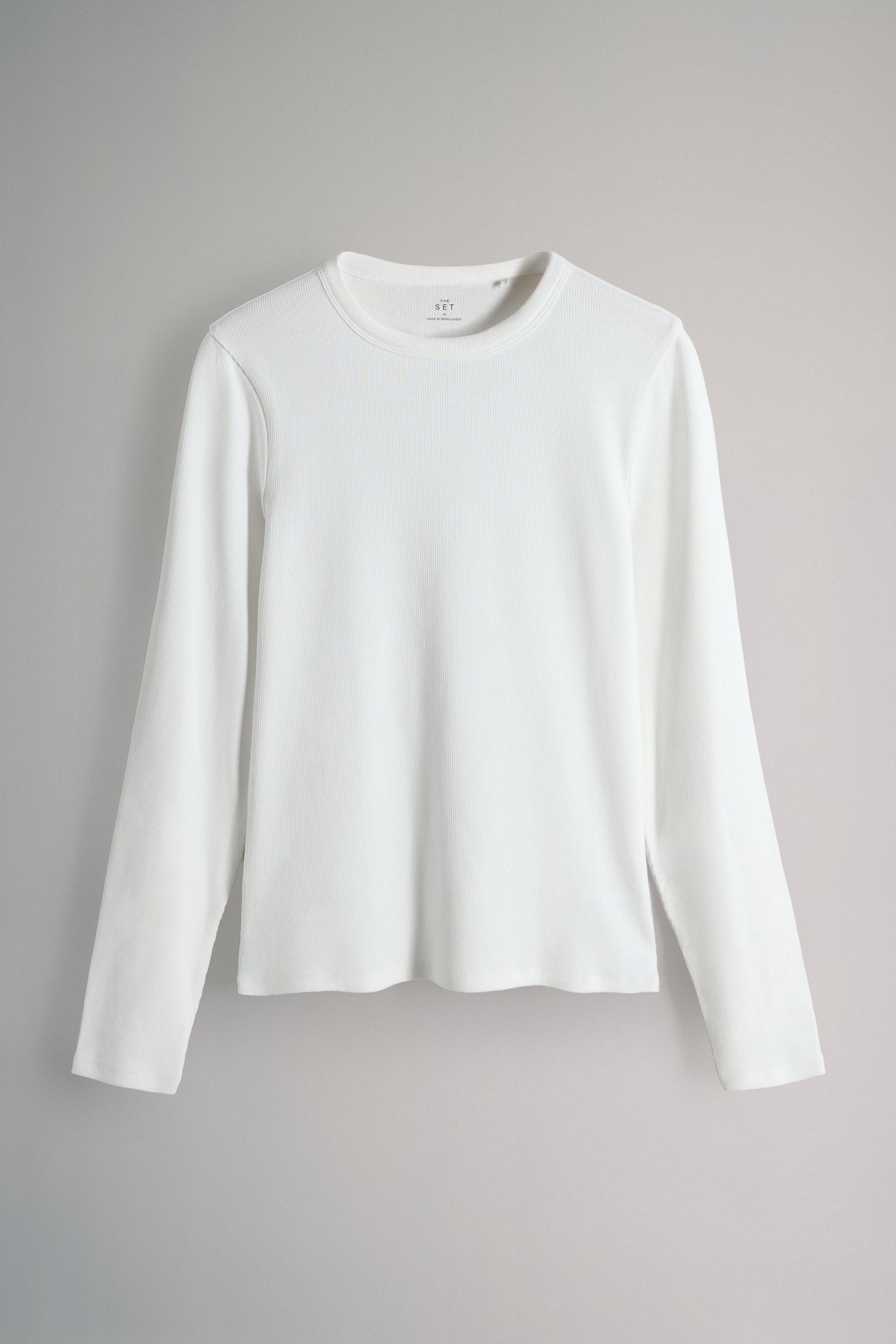 The Set Langarmshirt The Set Rundhals-Langarmshirts, 5er-Pack (5-tlg) günstig online kaufen