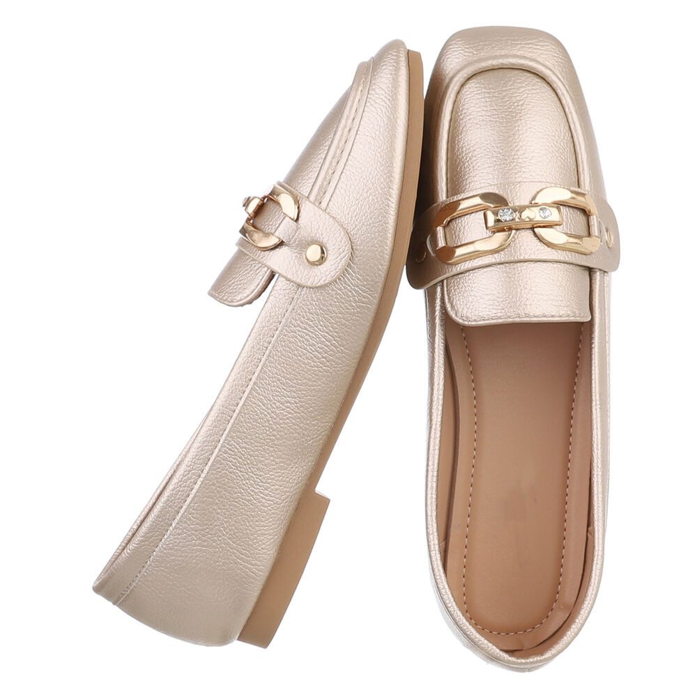 Ital-Design Elegante Loafers für Damen – Hoher Komfort & Stil Slipper (8909 günstig online kaufen