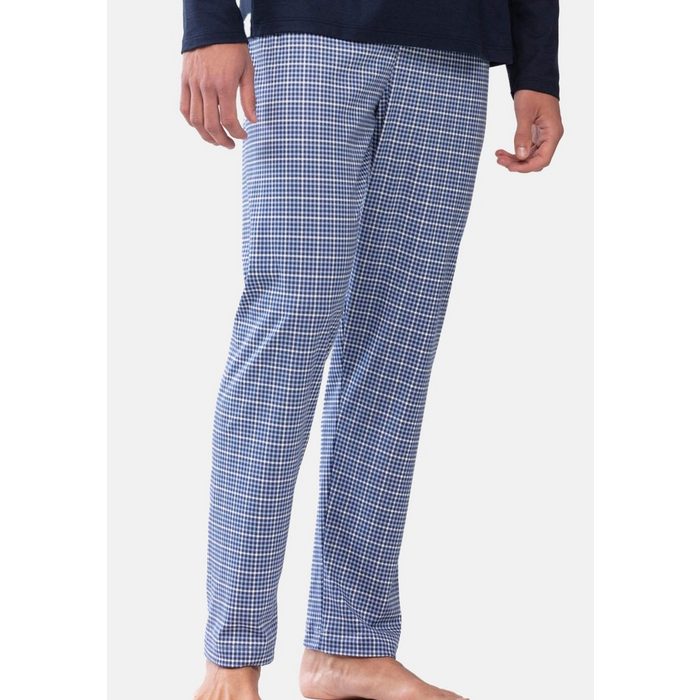 Mey Schlafhose Redesdale (1-tlg) Schlafanzug Hose - Baumwolle - Lange Loungehose