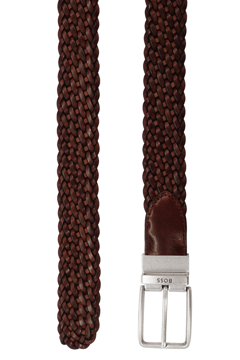 Ledergürtel Leder Dunkelbraun Oliver
