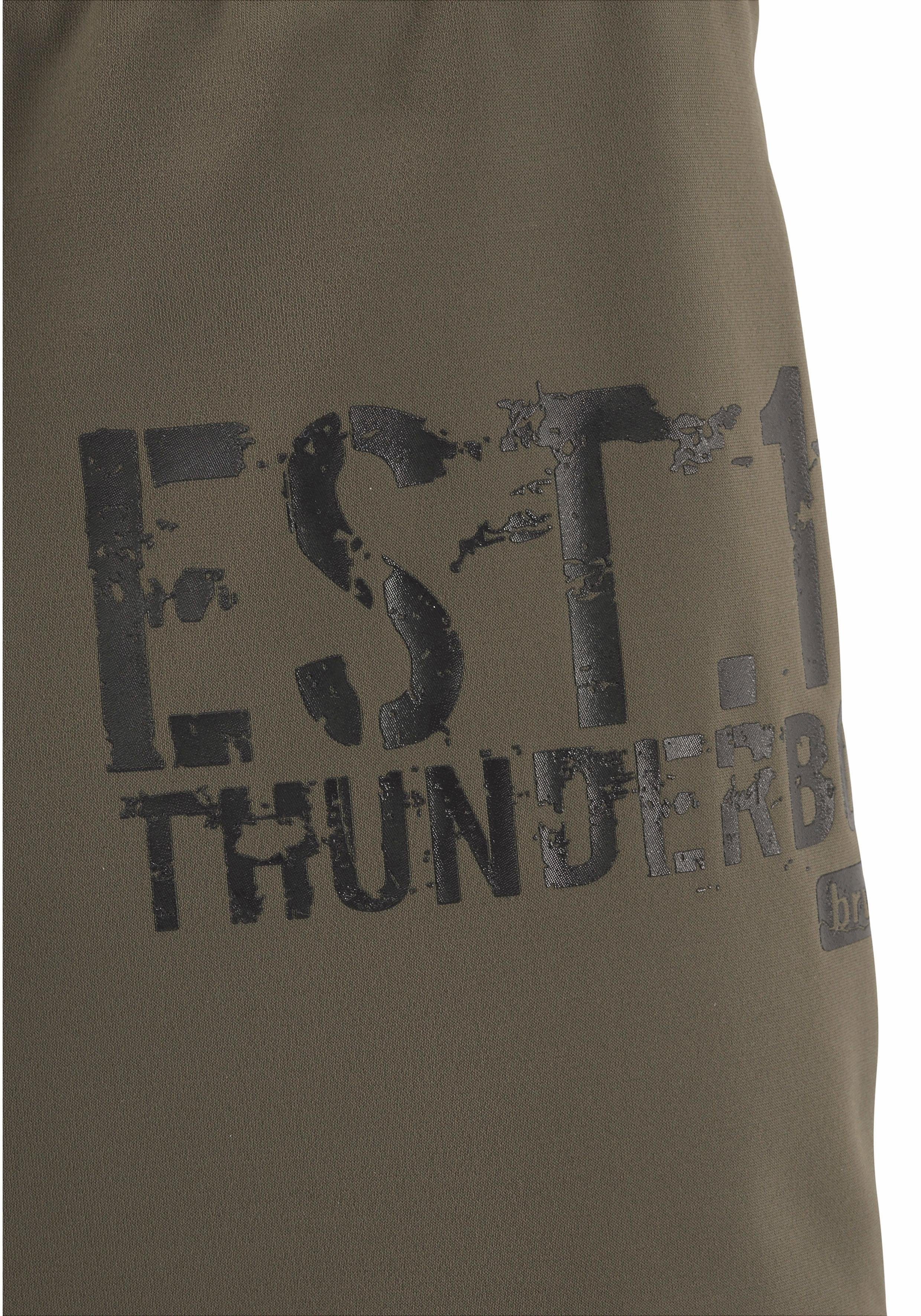 Bruno Banani Boxer-Badehose mit seitlichem Print