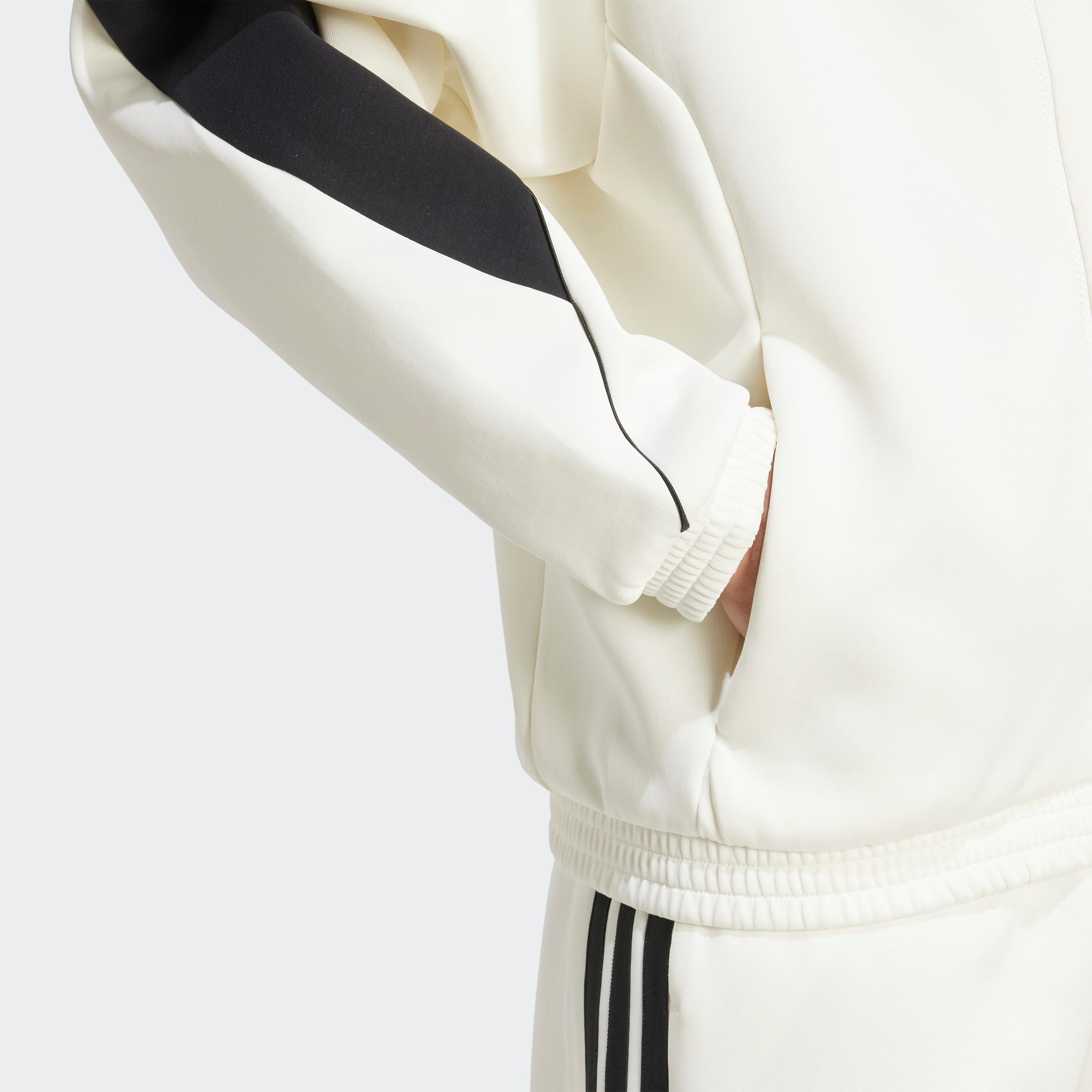 adidas Sportswear Trainingsjacke M STADIUM TT mit Rollkragen, lockere Passform, aus Polyester und Baumwolle – Bild 5 von 5