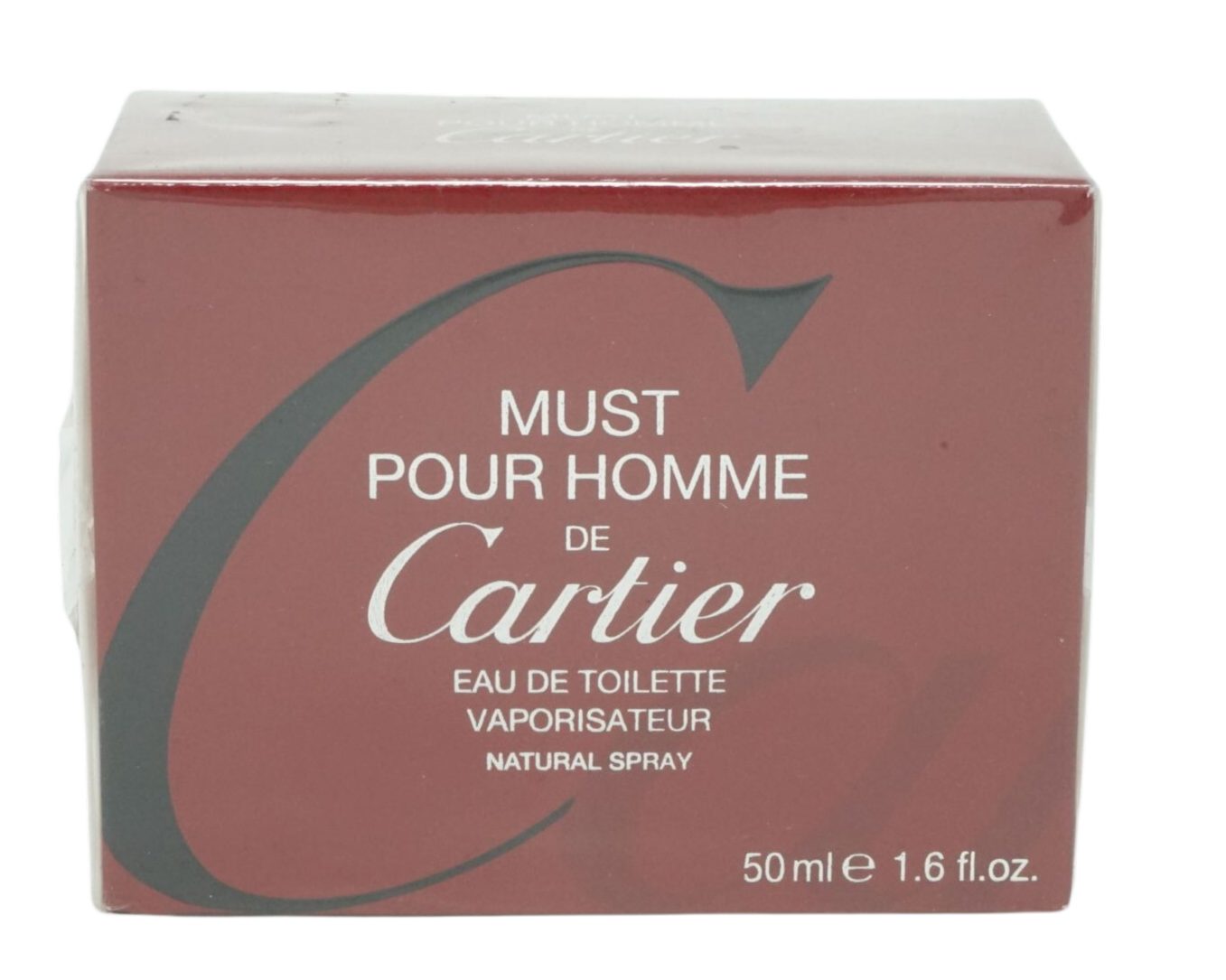 Eau de Cartier Selbstbräunungstücher Homme must Pour CARTIER de 50ml Cartier Toilette