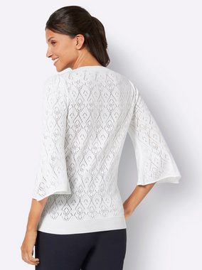 Sieh an! Strickpullover Ajour-Pullover