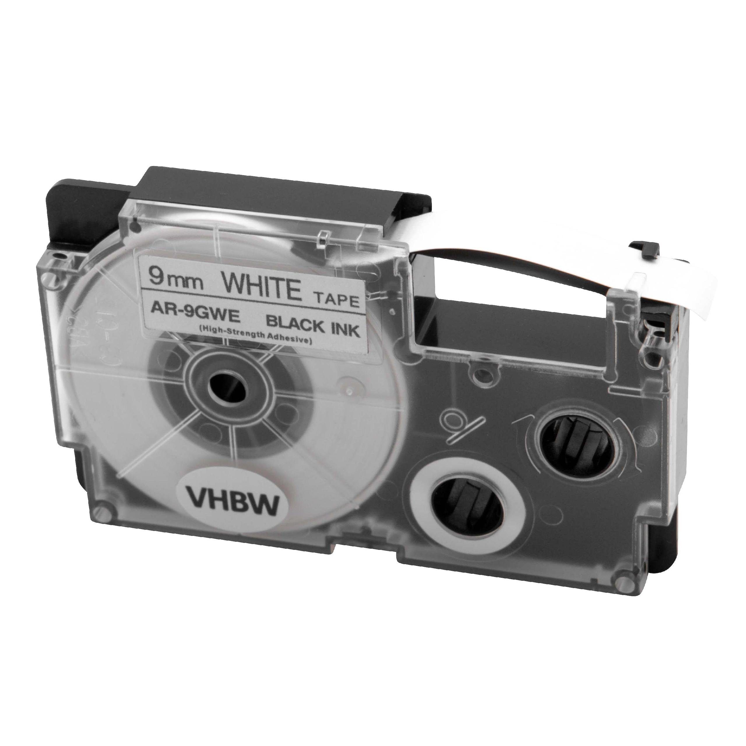 vhbw Beschriftungsband passend für Casio KL-P1000, KL-HD1 Drucker & Kopierer Etikettendrucker