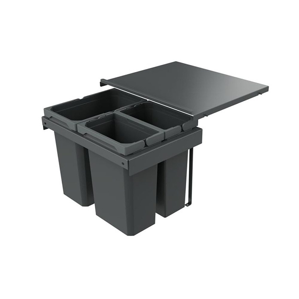 Naber Einbaumülleimer Abfallsammler Cox Stand-UP® 350 K/500-3, für vorhandenen (tiefengekürz