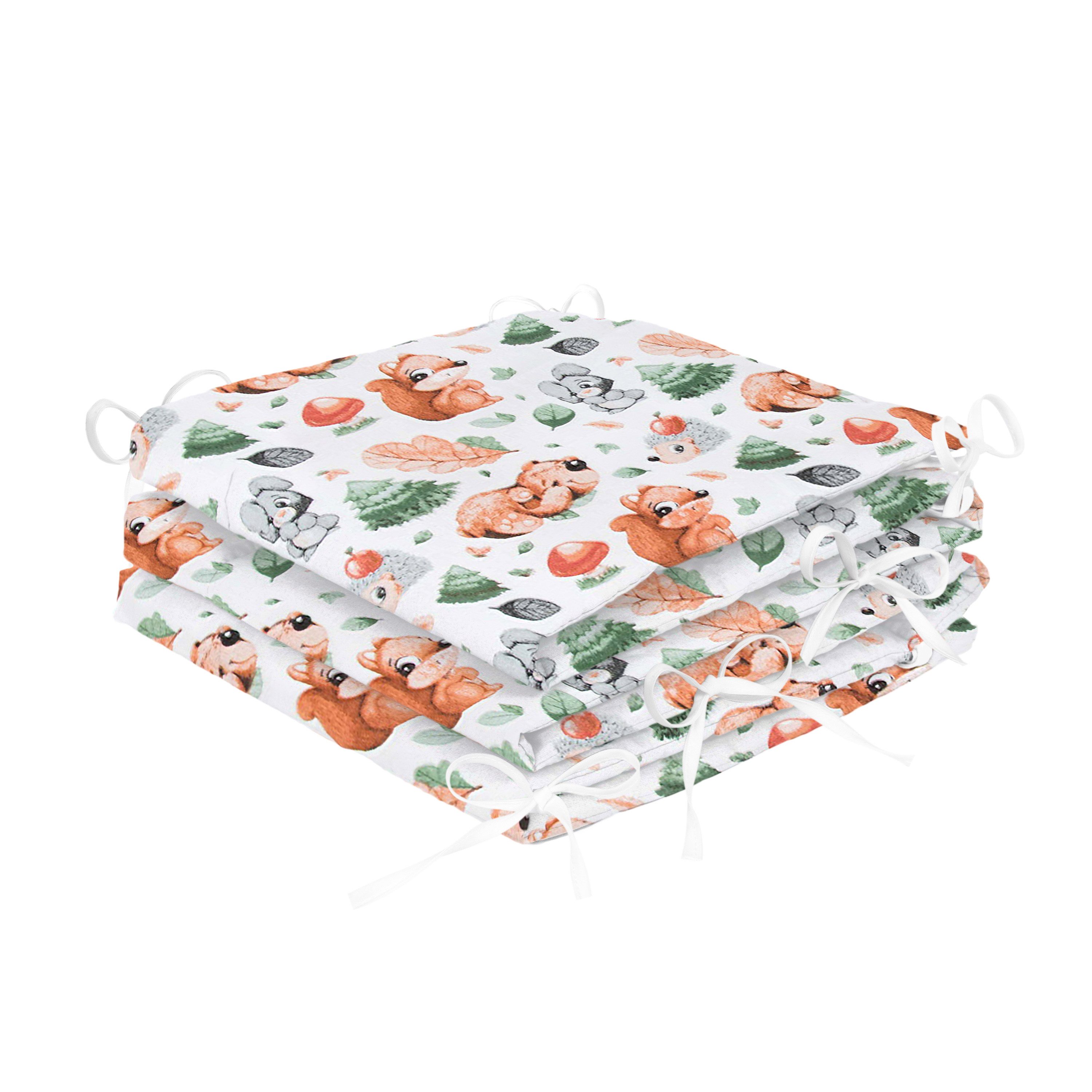 Amilian Bettnestchen - Bettumrandung 180x30 cm für Kinderbett 120x60 geeignet (Kopfschutz), (Nestchen, Kantenschutz), Umrandungen