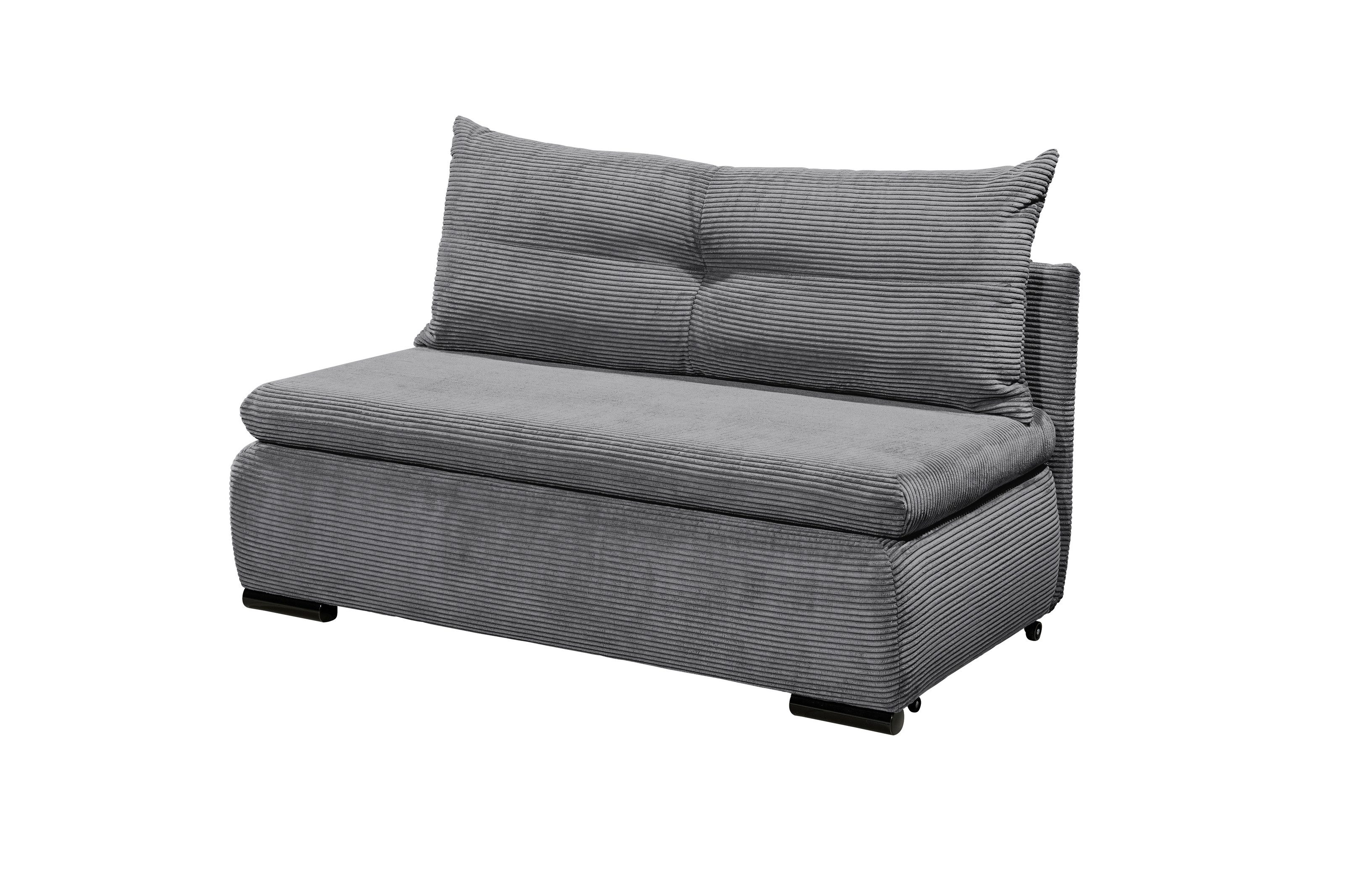 ED EXCITING DESIGN Schlafsofa "Charlie", Schlafsessel mit Bettkasten & 1 Rü günstig online kaufen