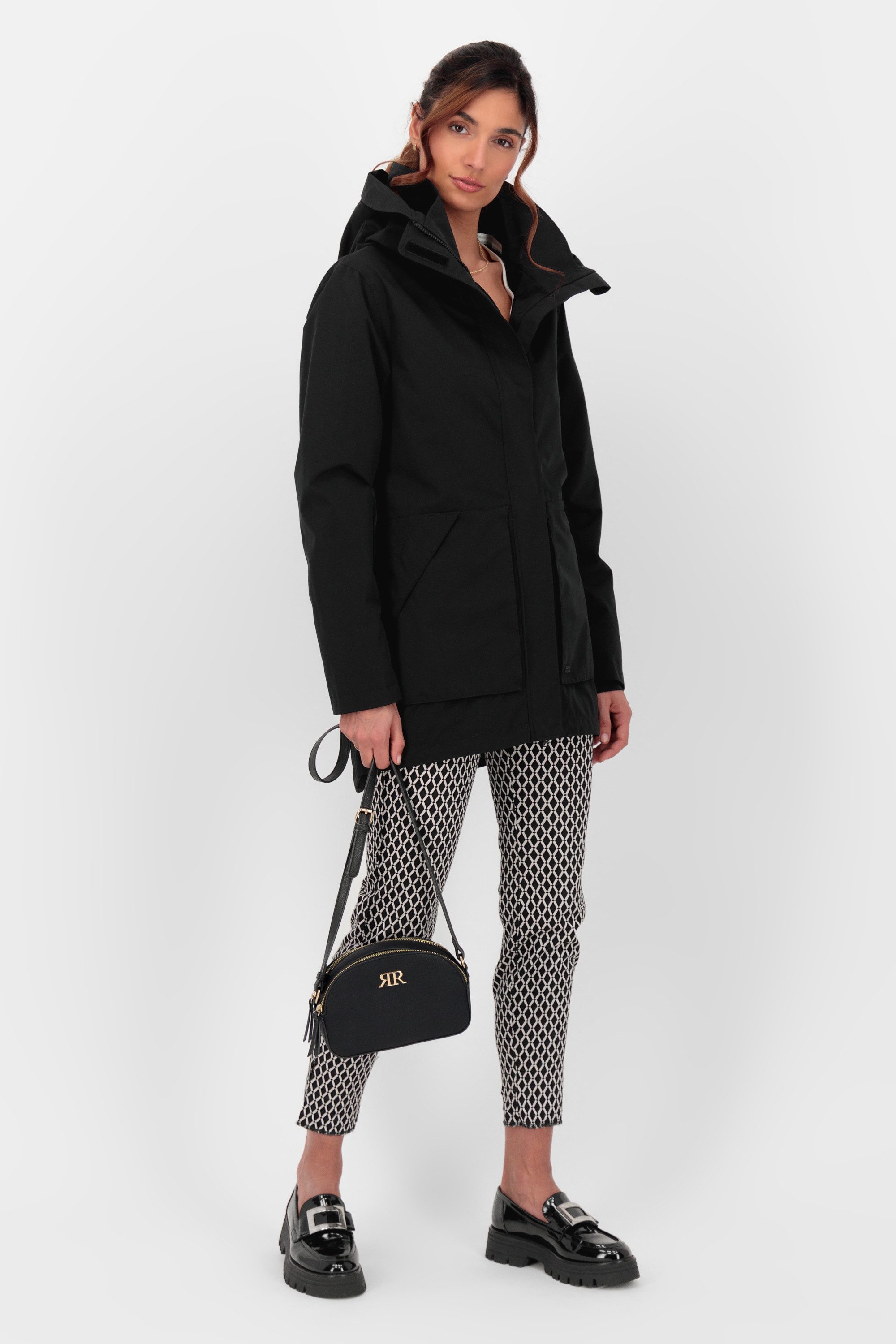 Alife & Kickin Outdoorjacke ArlettaAKA mit Kapuze und in figurbetontem Fit