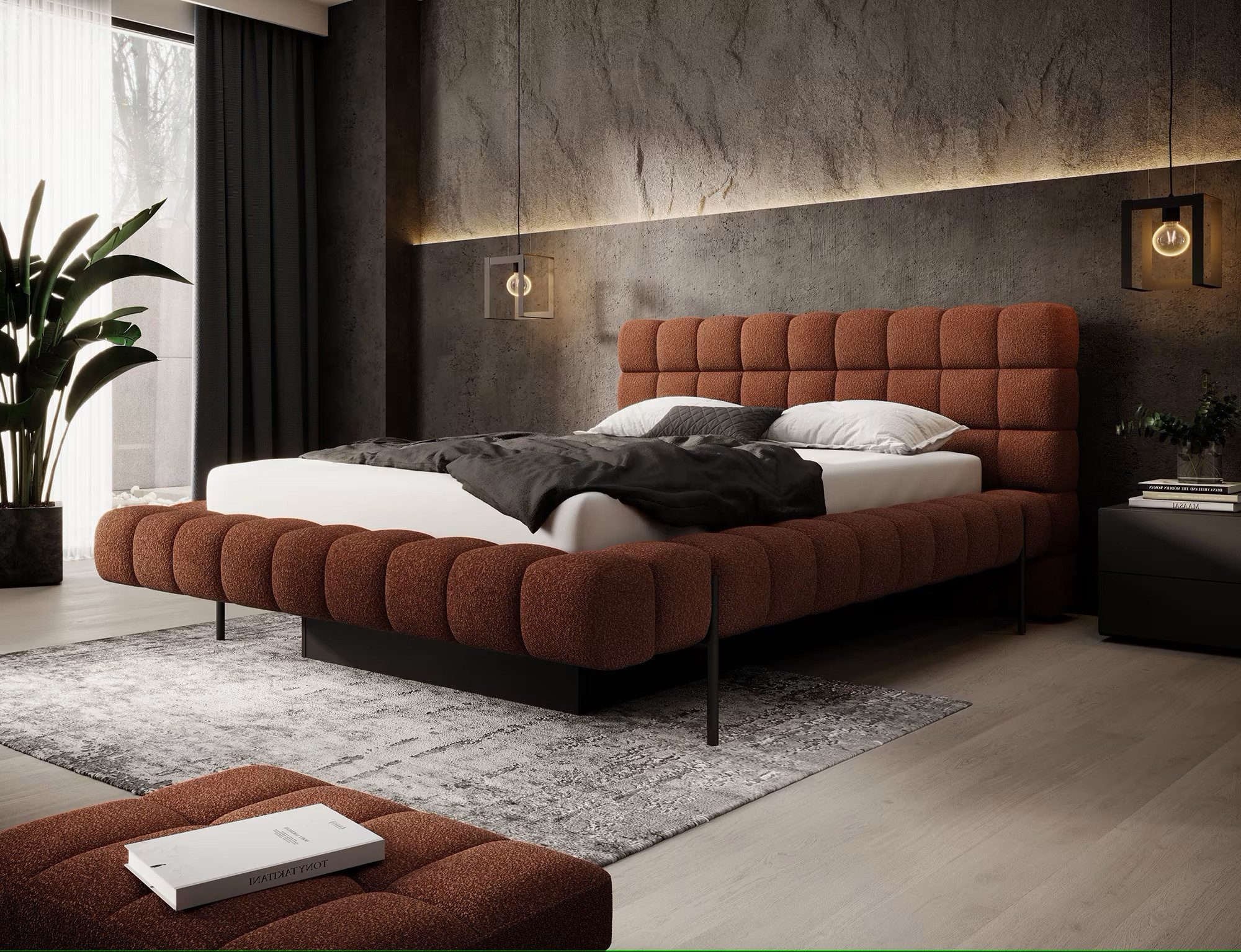 DB-Möbel Bett Magnetics-Bett vereint modernes Design günstig online kaufen