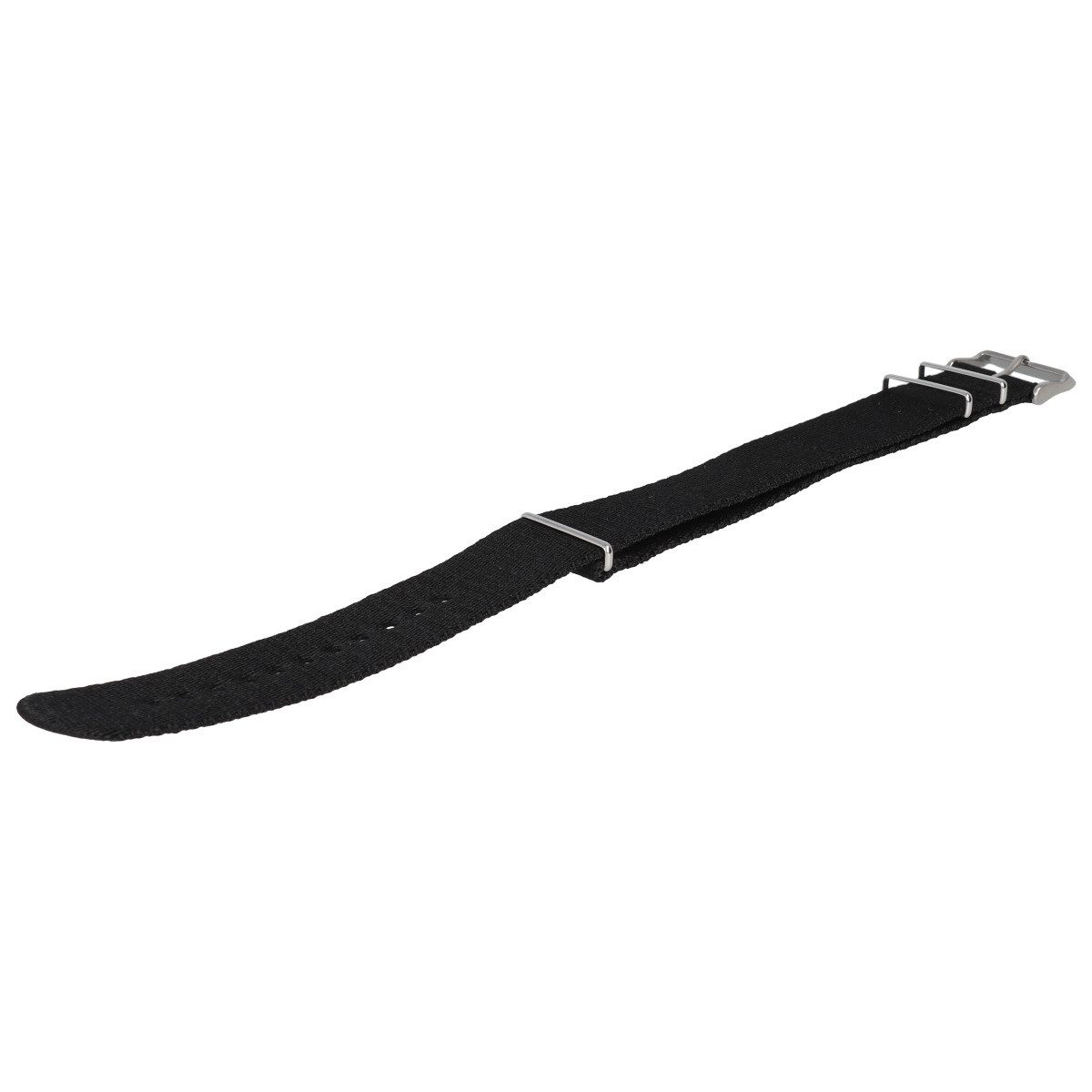 Victorinox Uhrenarmband 22mm Textil Schwarz 5046