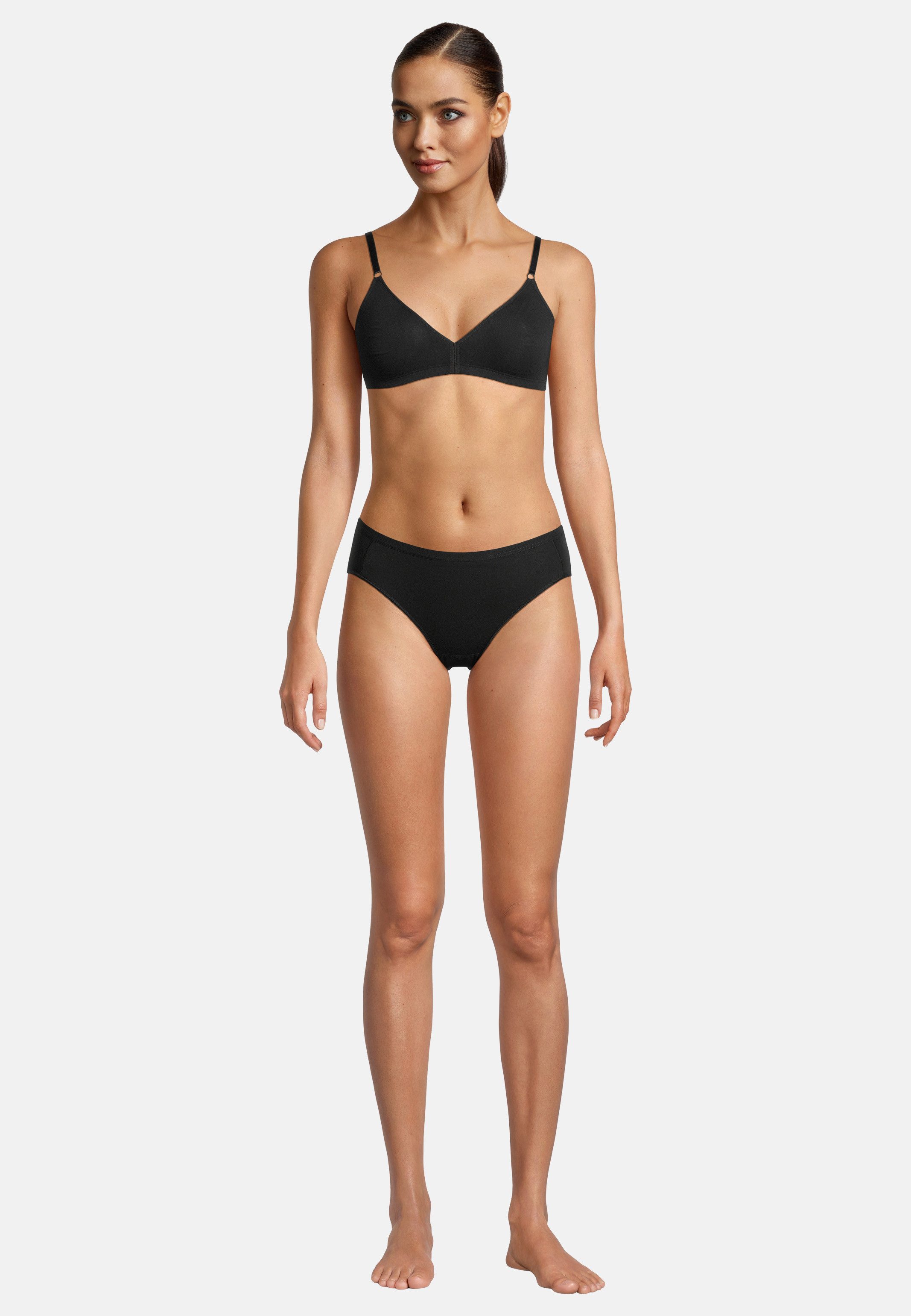 Nina Von C. Jazz-Pants Slips 6er Pack Basic (Spar-Set, 6-St) Jazz Pants - Baumwolle - Atmungsaktiv