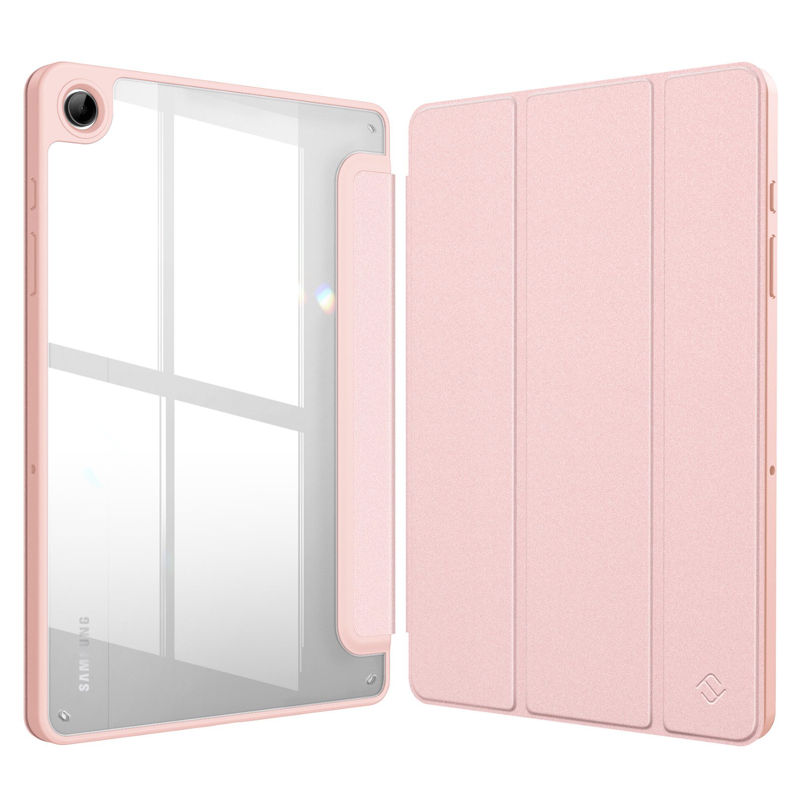 Fintie Tablet-Hülle für Samsung Galaxy Tab A9 Plus 11 Zoll 2023 - Stoßfeste Hybrid Hülle, mit Transparenter Hartschale auf der Rückseite für SM-X210/X216/X218