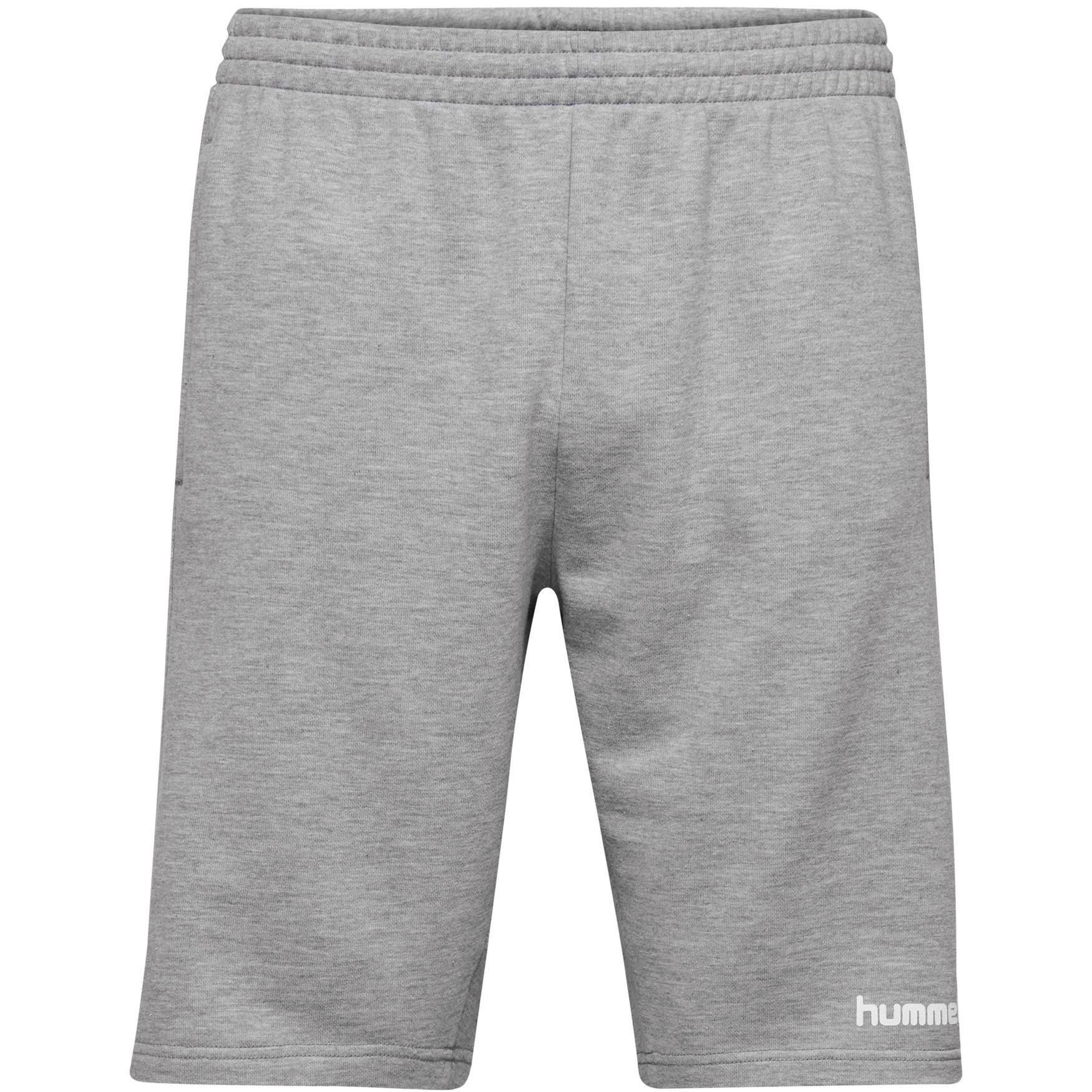 hummel Sweatshorts HMLGO Kurze Shorts Pants Sweat Basic in Jogginghose 5144 Grau