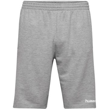 hummel Sweatshorts Kurze Jogginghose Basic Shorts Sweat Pants HMLGO 5144 in Grau
