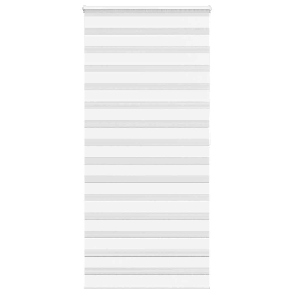 Rollo Doppelrollo Weiß 100x200 cm Stoffbreite 95,9 cm Polyester, vidaXL