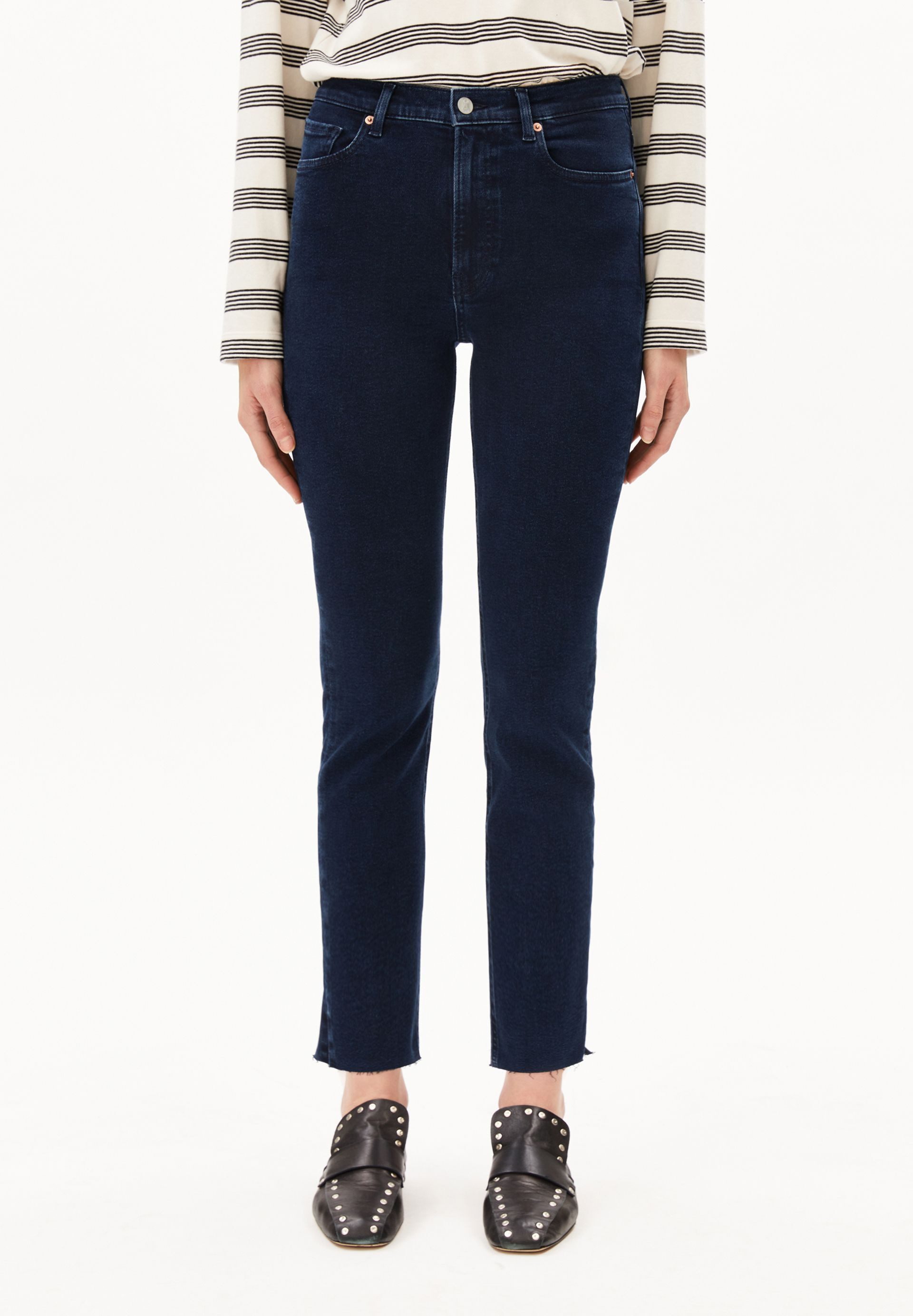 Armedangels Slim-fit-Jeans LEJAANI Jeans aus Bio-Baumwoll Mix X-Stretch (X-Stretch) High waist