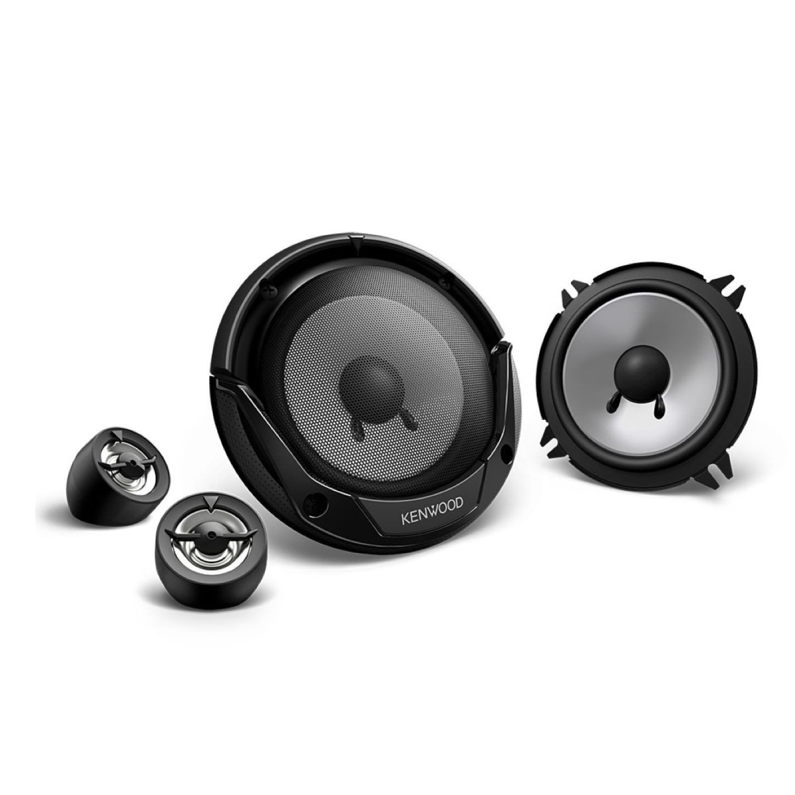 KENWOOD KFC-E130P 13cm 2-Wege Komponentensystem Auto-Lautsprecher (30 W)