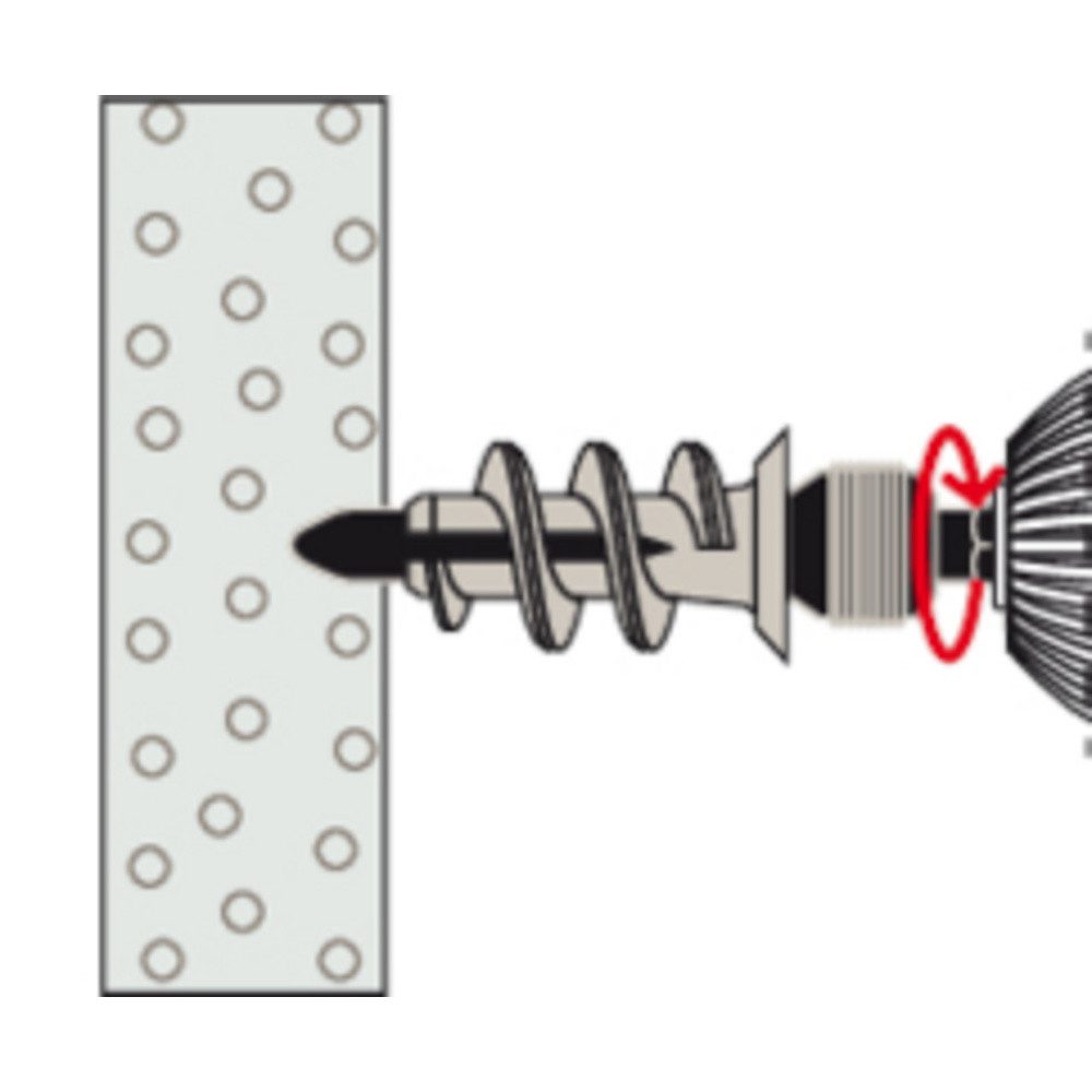 Fischer Dübel-Set Fischer 045473 GK K NV Gipskartondübel 22 mm 1 Set