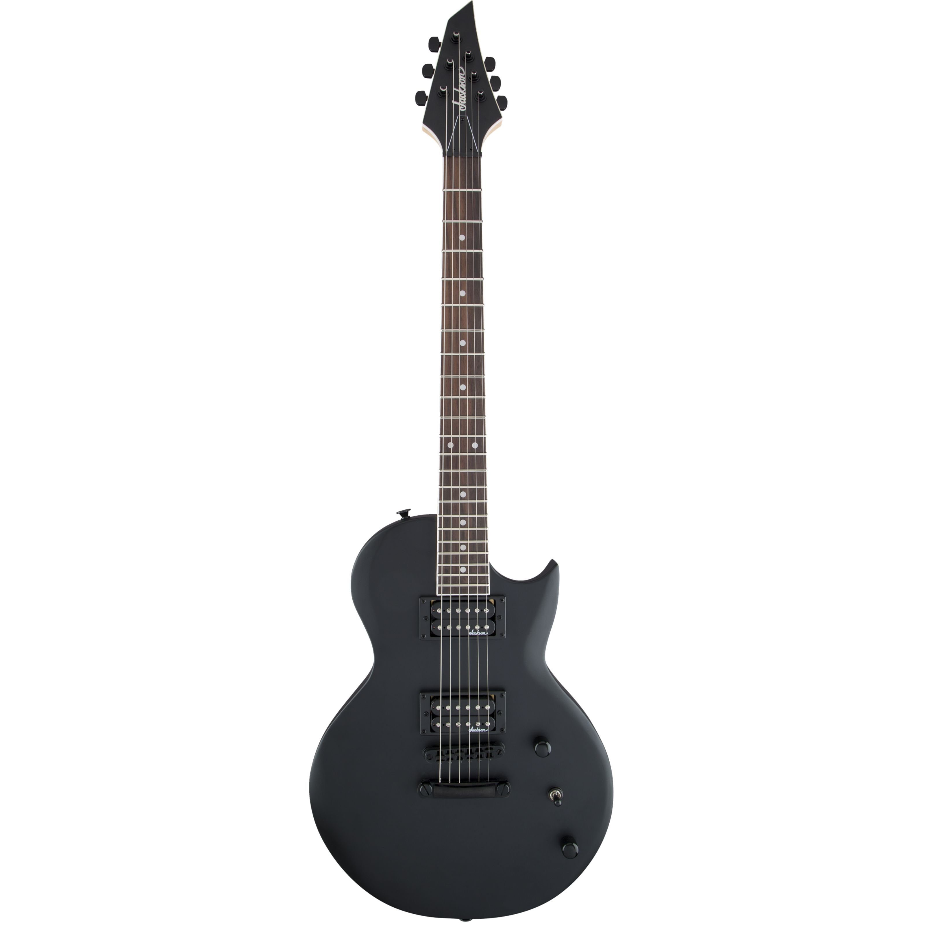 Jackson E-Gitarre, JS22 Monarkh SC Satin Black, E-Gitarren, Single Cut Modelle, JS22 Monarkh SC Satin Black - Single Cut E-Gitarre