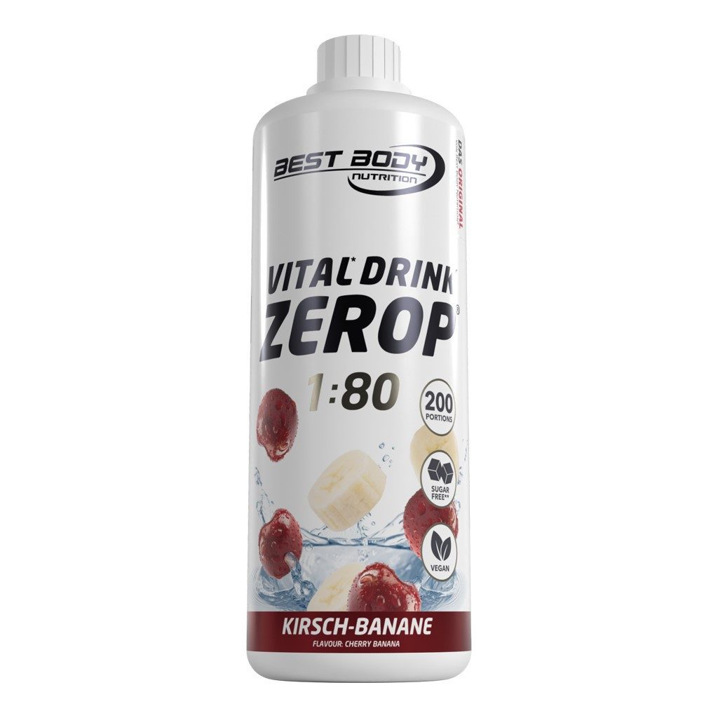 Vital Drink Zerop - 1000 ml Flasche Sirup