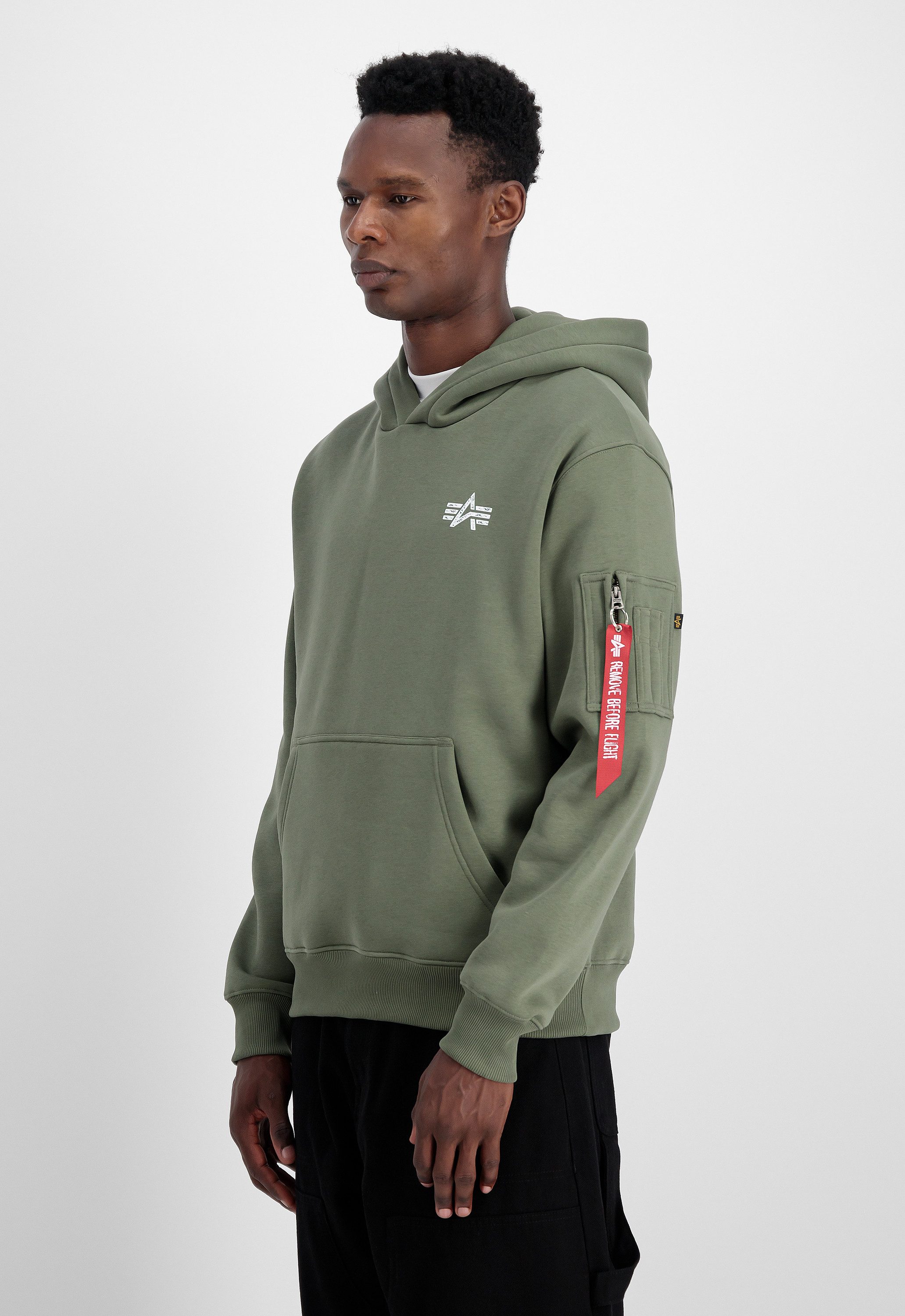 Alpha Industries Hoodie Signature Backprint Hoodie