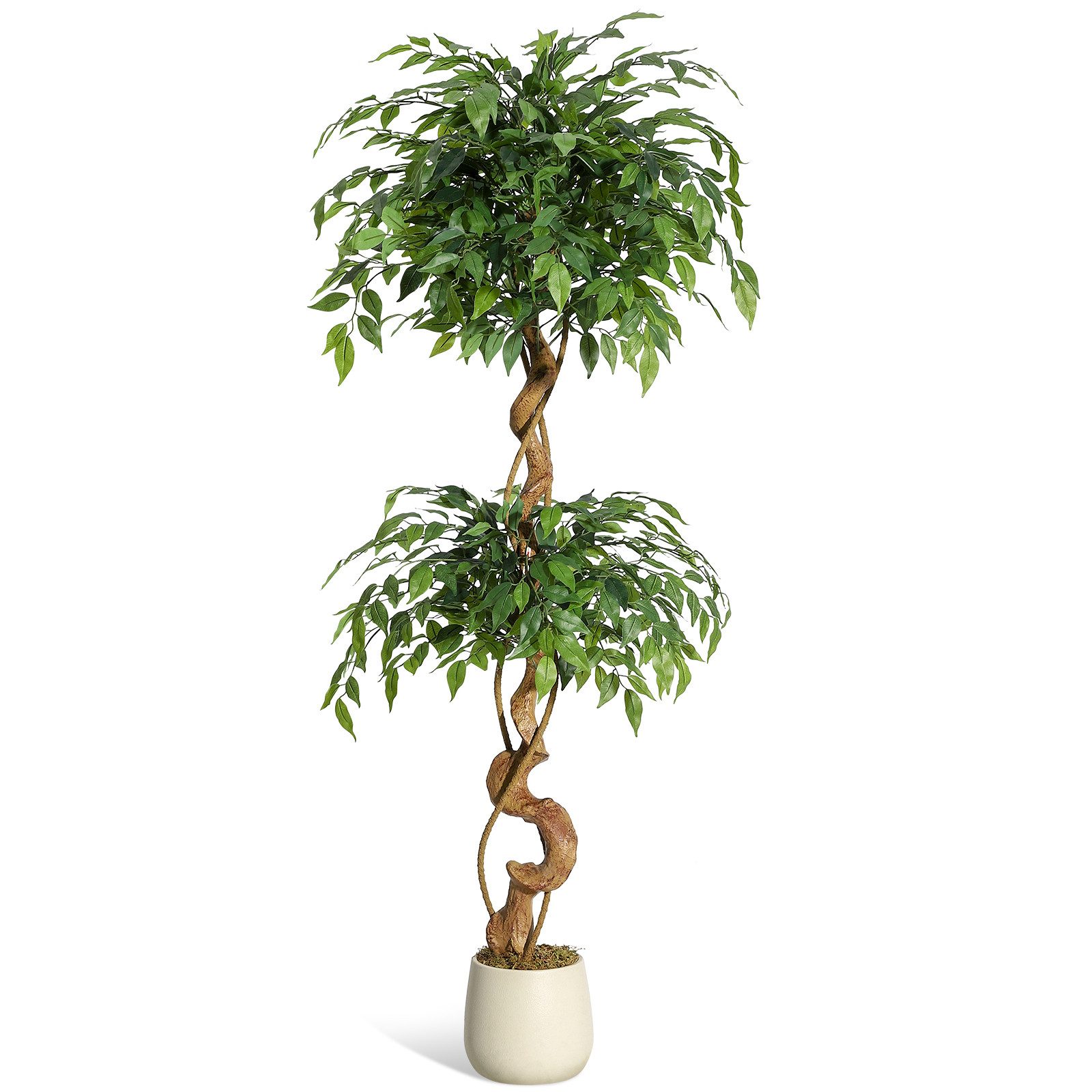Kunstbaum 1.2/1.5/1.8m große künstliche Ficus-Bäume, künstliche Pflanzen, G günstig online kaufen